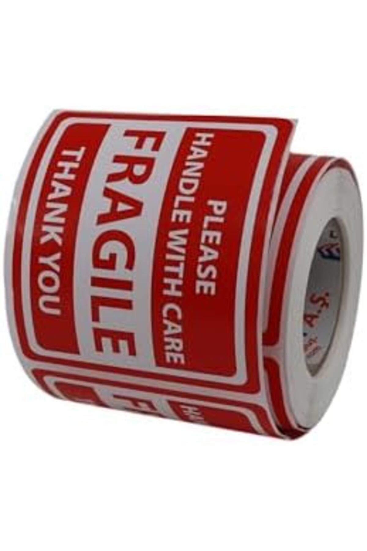 LUXE-Labels , Ready Get Fast Get Fragile Roll Label 70mm X 80mm 250 Pcs "Please Handle with Care Th 2