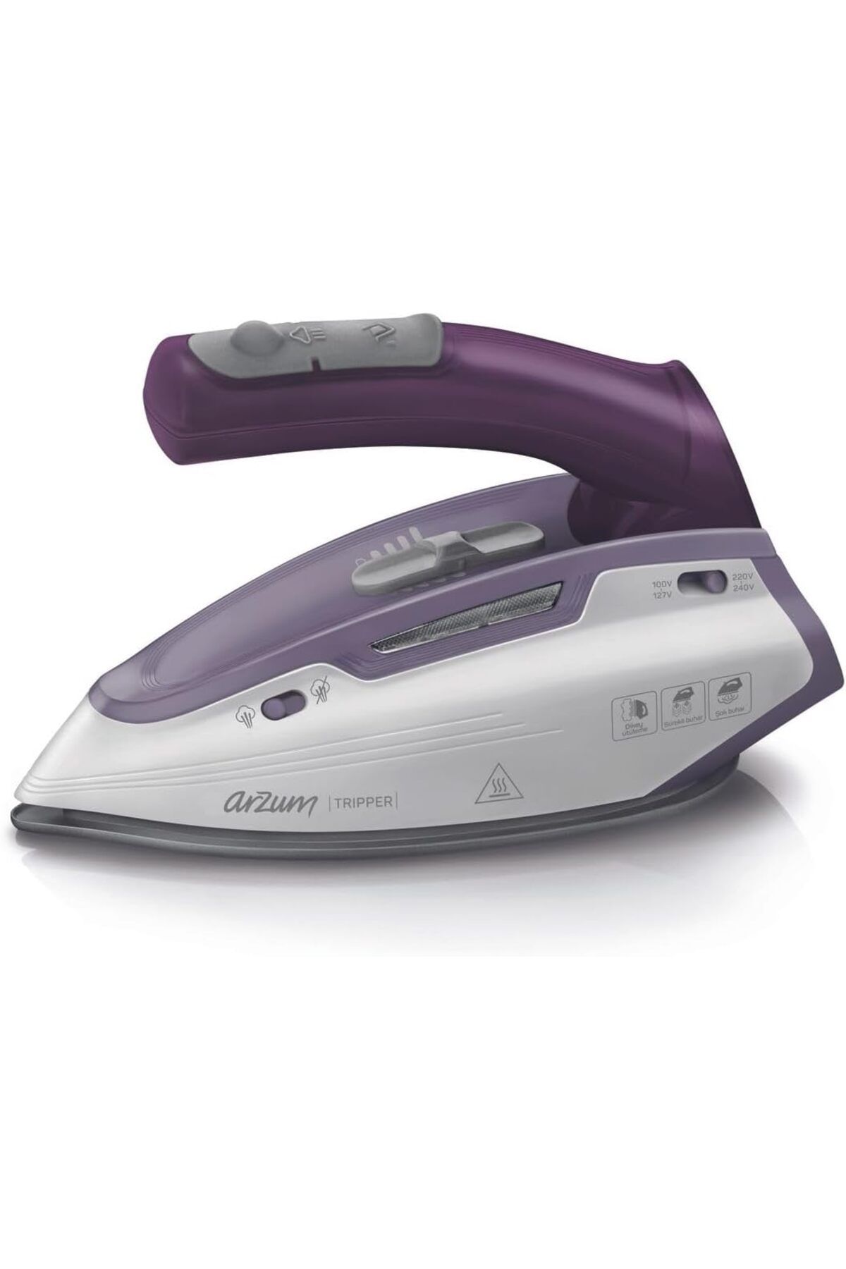 STOREMAX AR690 Tripper Seyahat Ütüsü, 1150 Watt, Mor TrendBazaar 1057563