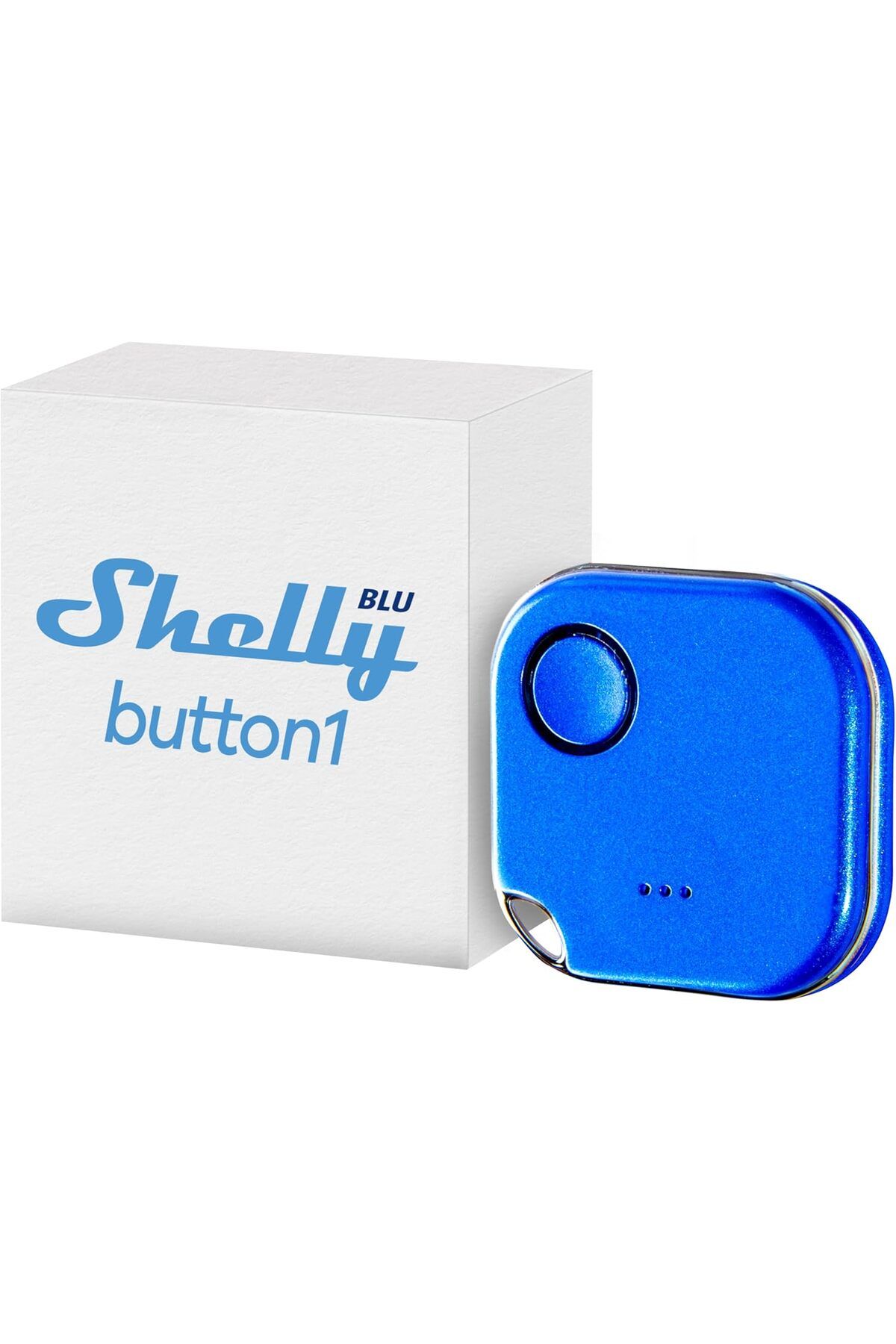STOREMAX Rom BLU Button1 | Bluetooth kontrollü eylem ve sahne etkinleştirme düğmesi mavi | ev otomasyonu
