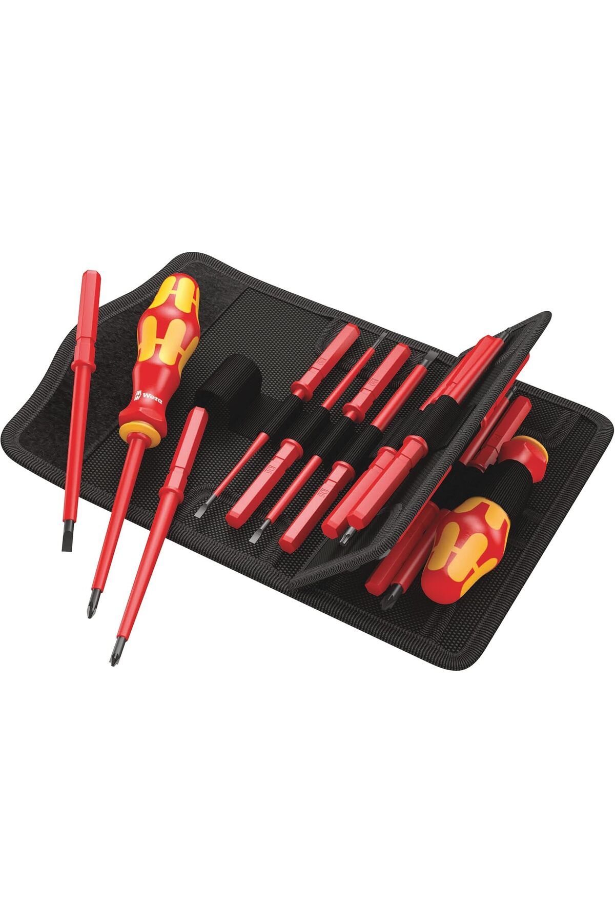 STOREMAX 05059030001 Kraftform Kompakt VDE İzoleli 17+1 Universal Uç / Tutamak+Kontrol Kalemi Seti TrendBa