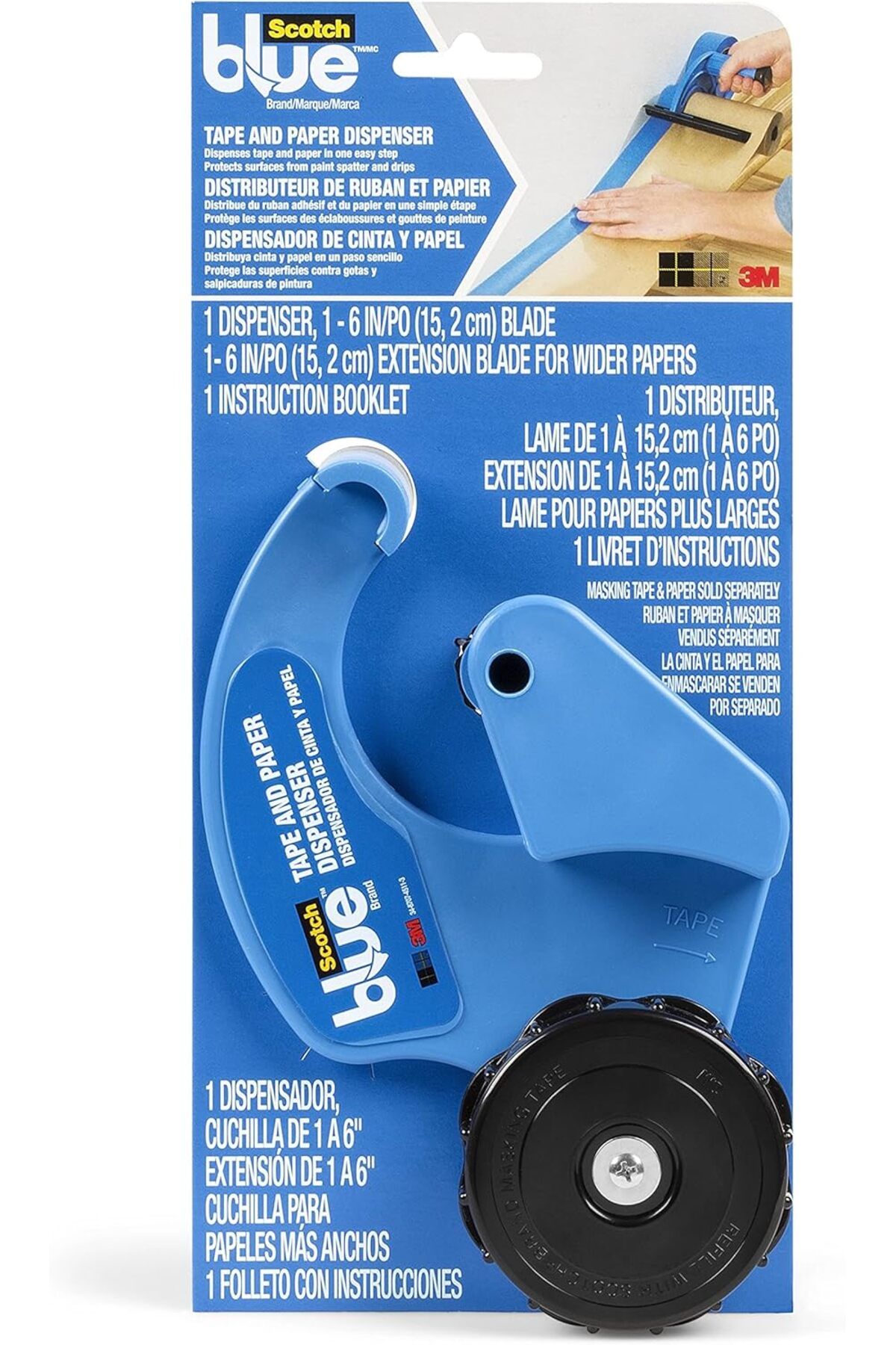 STOREMAX Ezg 3M M1000 El Maskesi El Kapağı, Kapak Kağıdı için, Tüm Yapışkan Bant Genişlikleri için