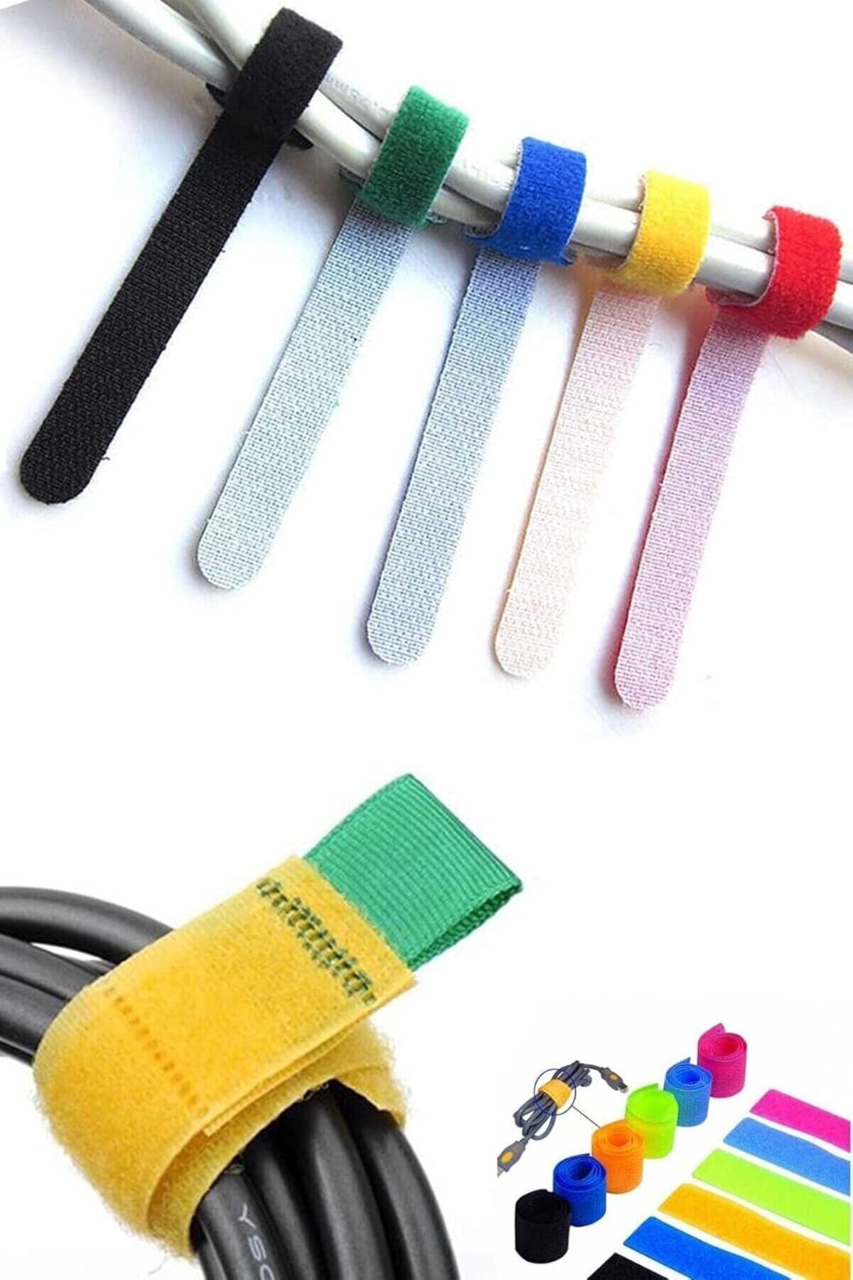 STOREMAX Ezg Master Cırtlı Kablo Toparlayıcı Düzenleyici Klips(Pembe) Ezsnshop 1065757