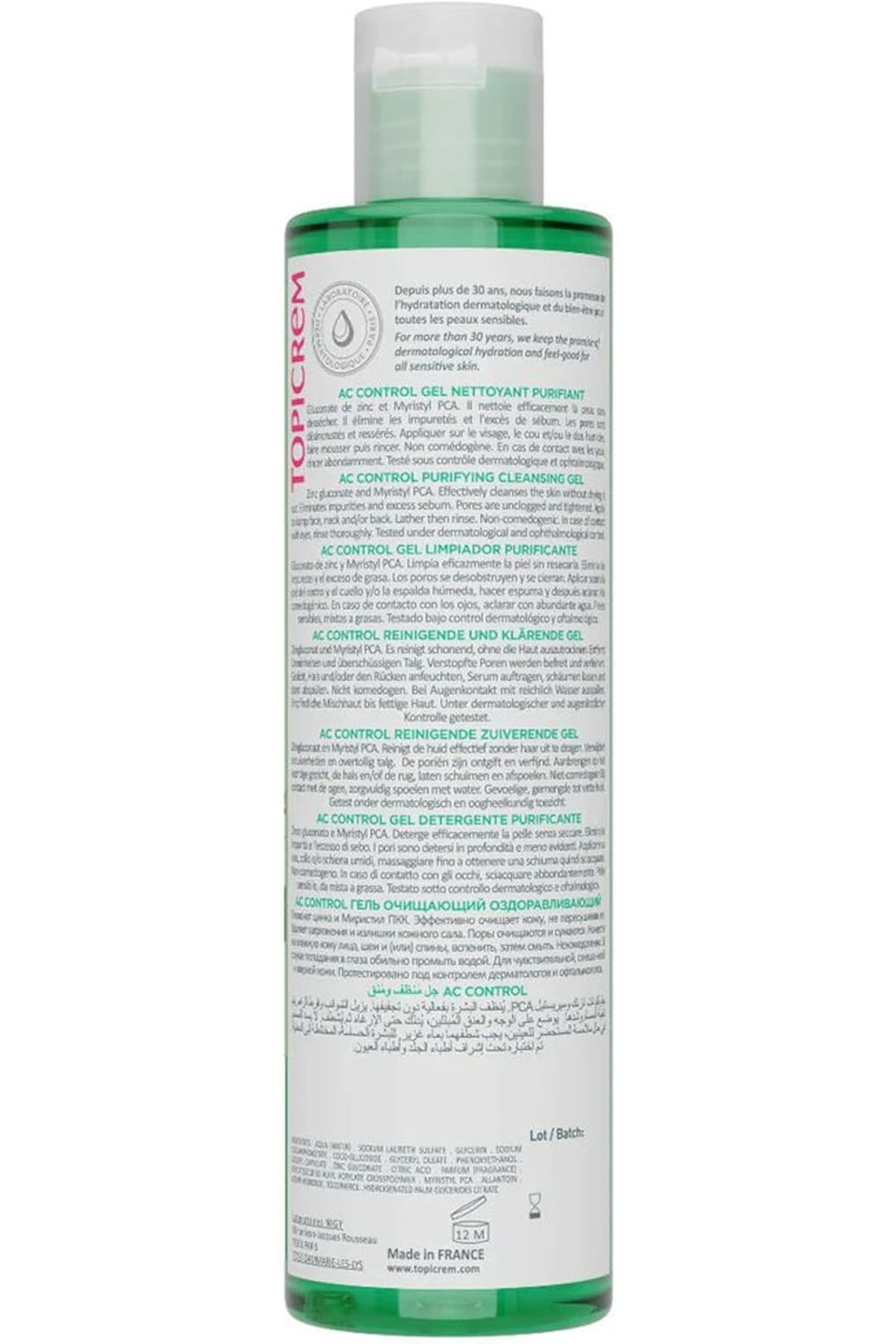 Topicrem-Teodermsrl Body Cleansing Gel, 400 ml 5