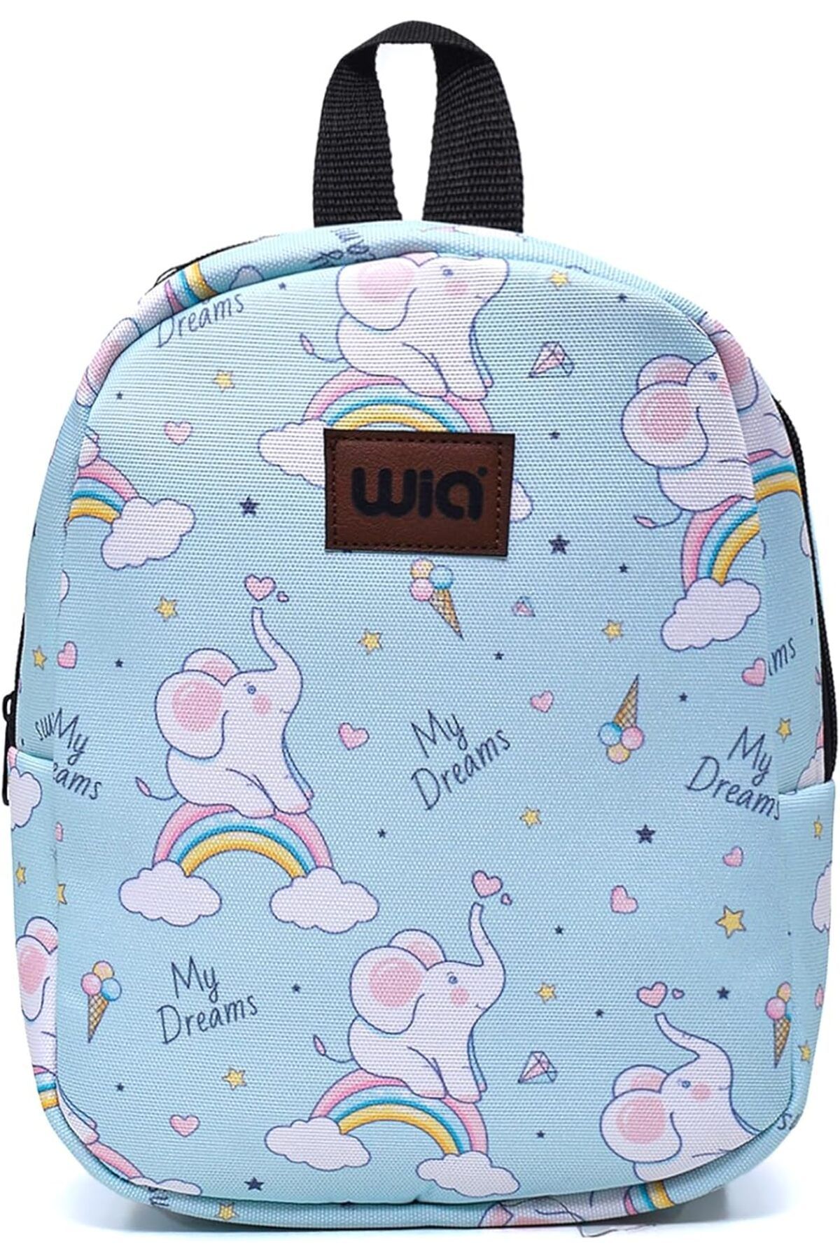 LUXE Unisex Çocuk Sırt Çantası, Desenli, Standart