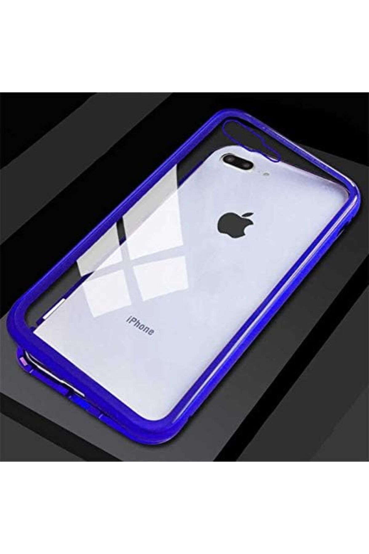 STOREMAX Rom iPhone 7 ile Uyumlu Plus Devrim Mavi Cep Telefonu Kılıfı Romshp 1067323