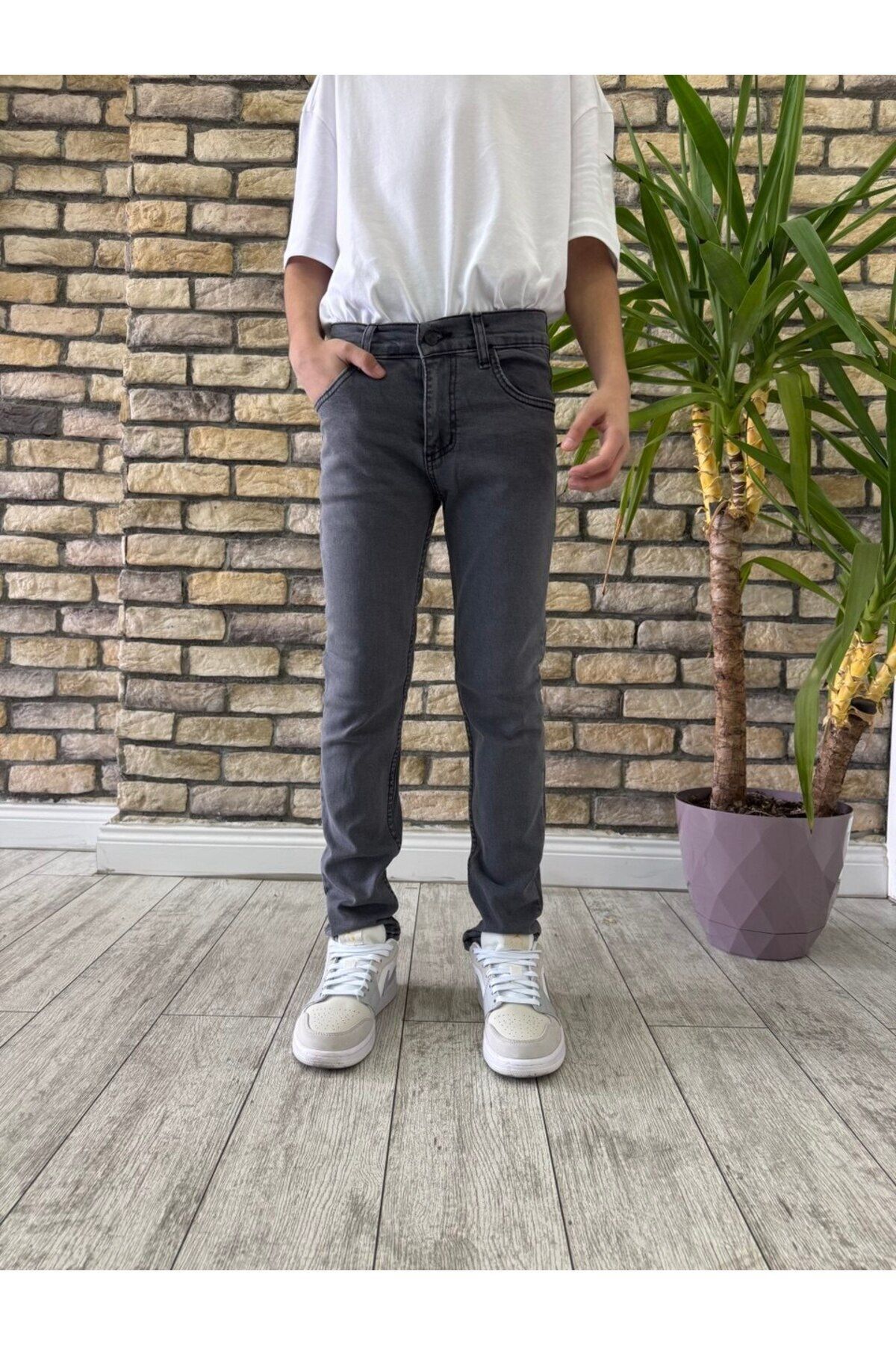 Erkek Çocuk Garson Denim Kot Pantolon