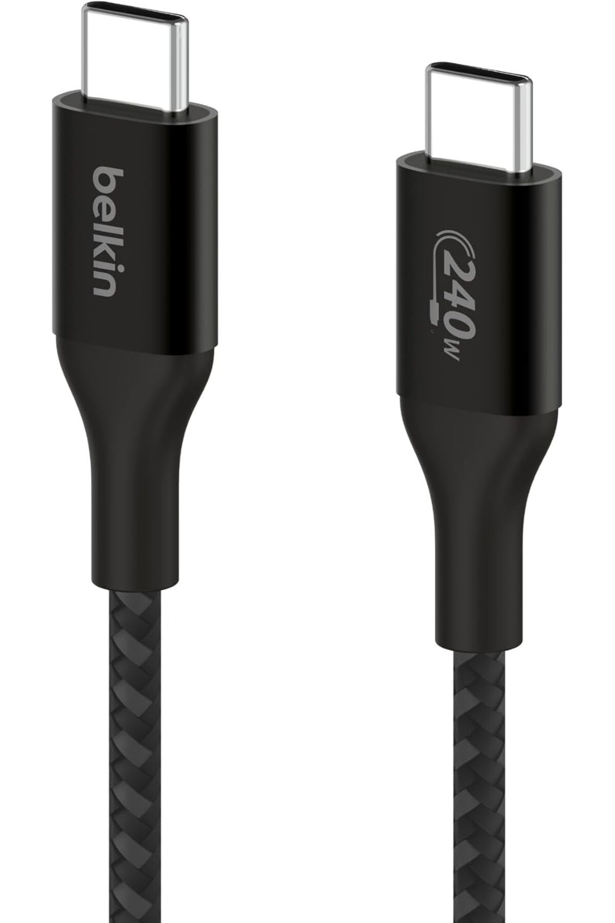 Mu Art Ahşap Mrt BoostCharge USB-C - USB-C şarj kablosu, hızlı şarj kablosu, 240 W Power Delivery, USB-IF ser