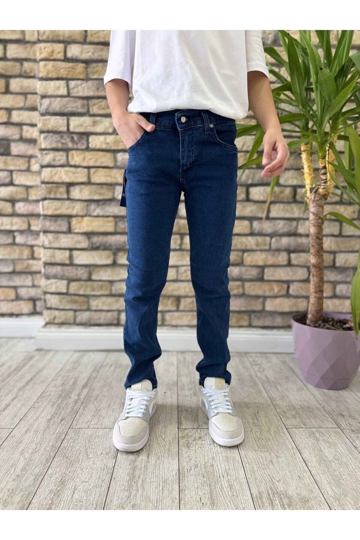 Erkek Çocuk Garson Denim Kot Pantolon