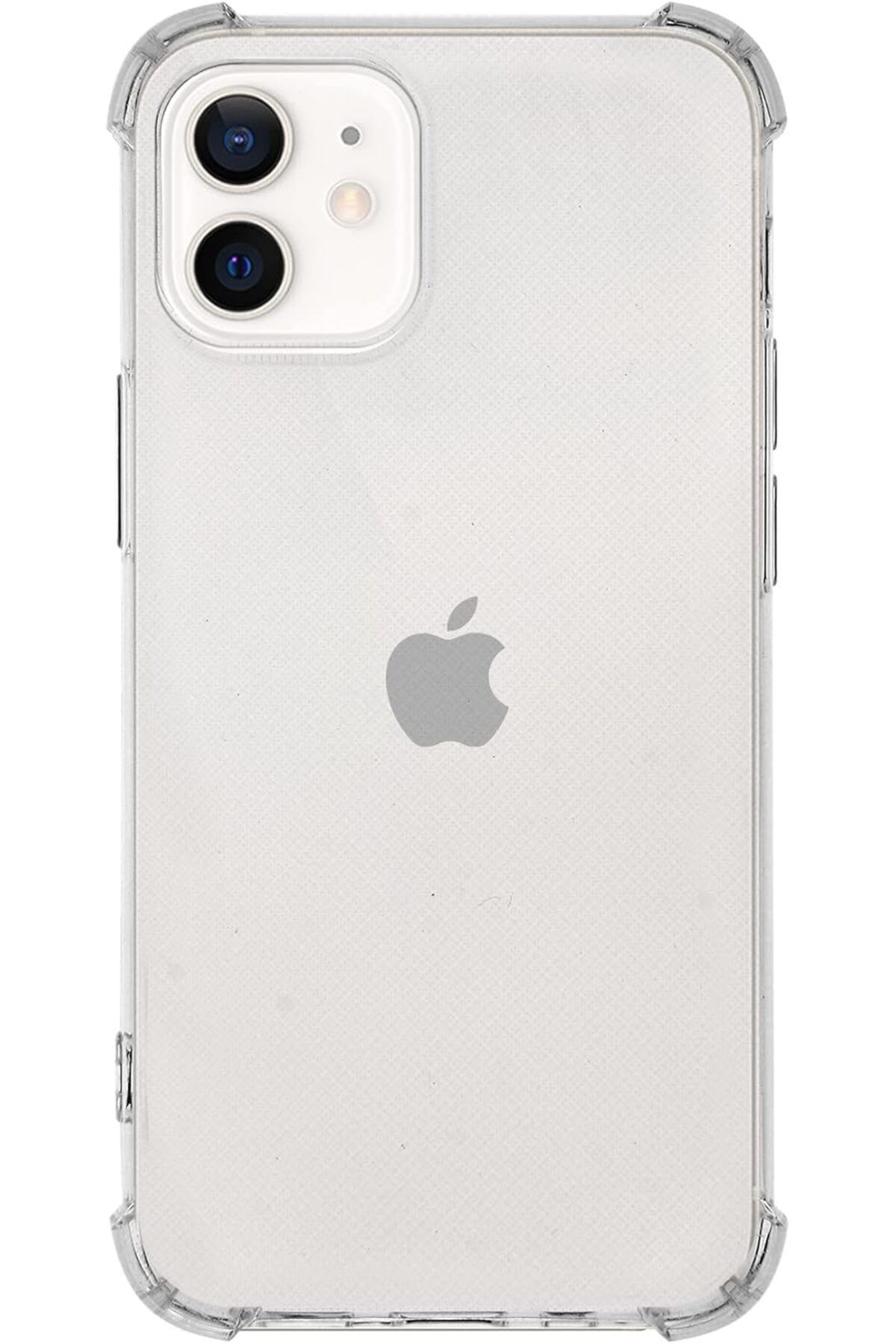 LUXE İletişim KZY İletişim iPhone 12 Mini ile uyumlu ile Uyumlu Kapak Köşe Korumalı Airbag Antis