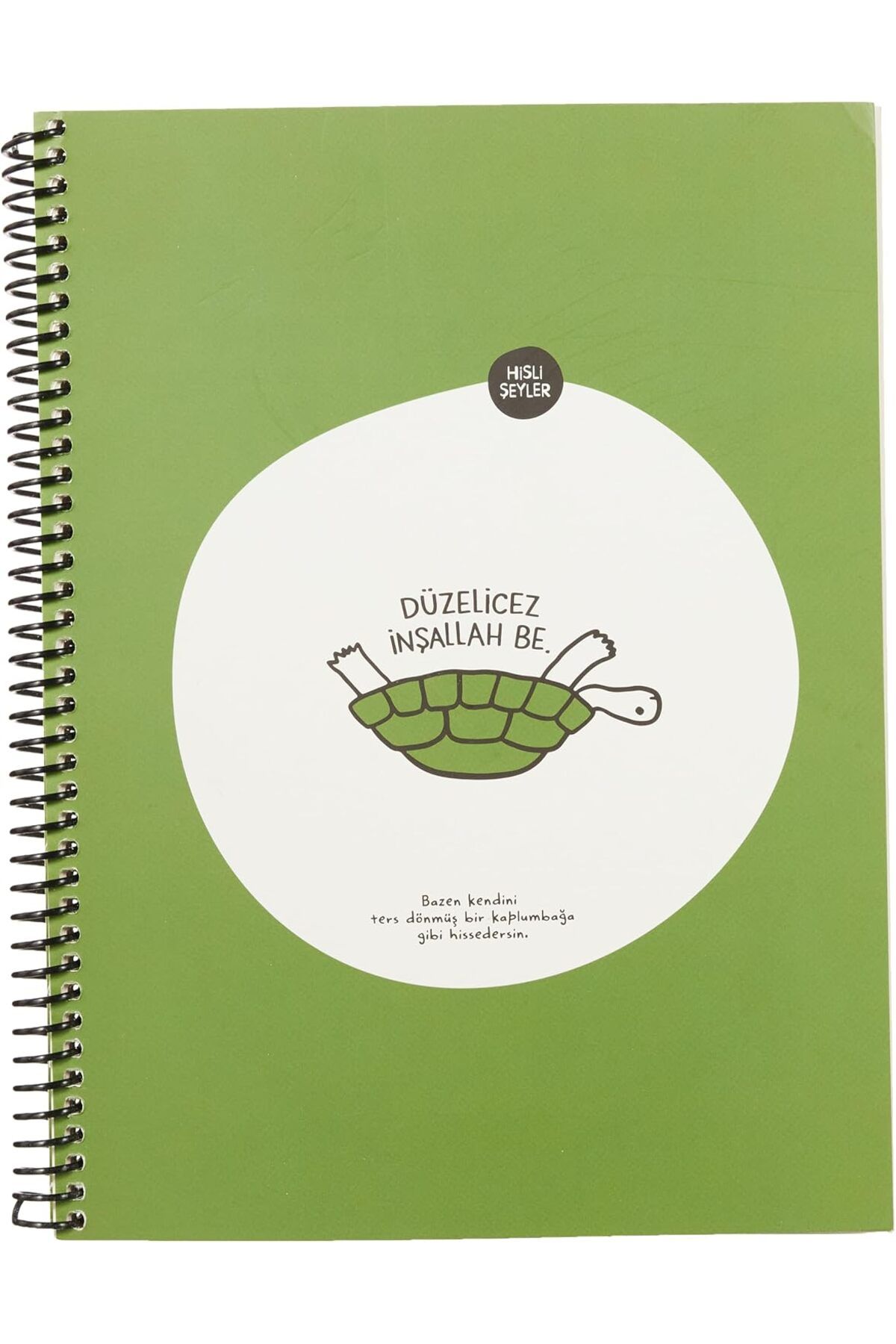 LUXE 80 Yaprak Kareli Hafif Kağıt Stickerli Defter, Düzelicez, 18.5x25cm