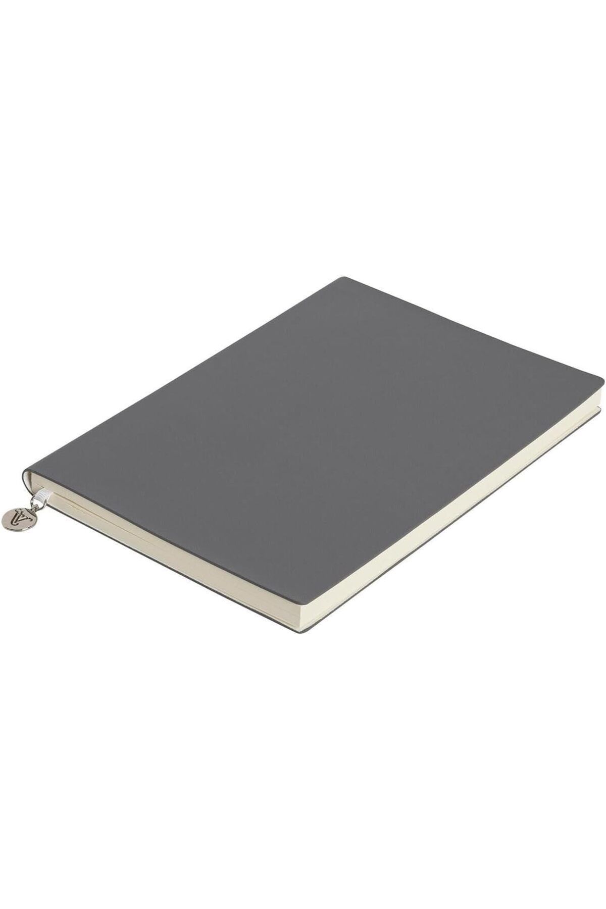 Mu Art Ahşap Mrt Classic Esnek Kapak Çizgili Defter, 14.8x21 cm -Gri Art 871301