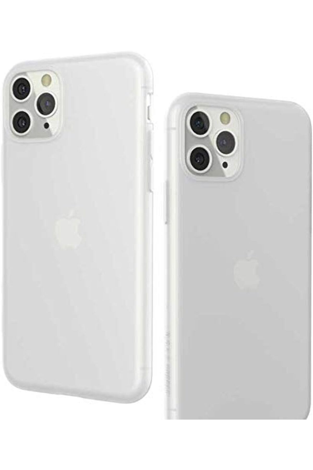 STOREMAX ELZ Rubber Zore iPhone 11 Pro Kılıf UR Frost Skin Kapak Beyaz Cep Telefonu Kılıfı FRNTR 112747