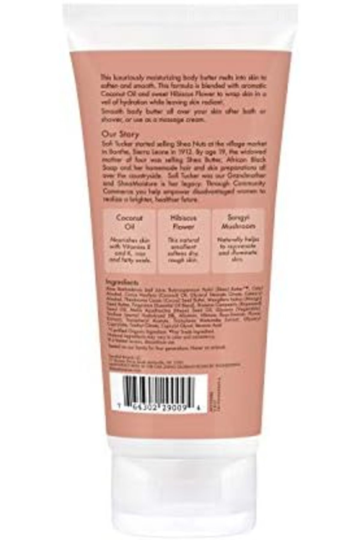 Shea Moisture-Coconut and Hibiscus Body Butter, 177 ml 4