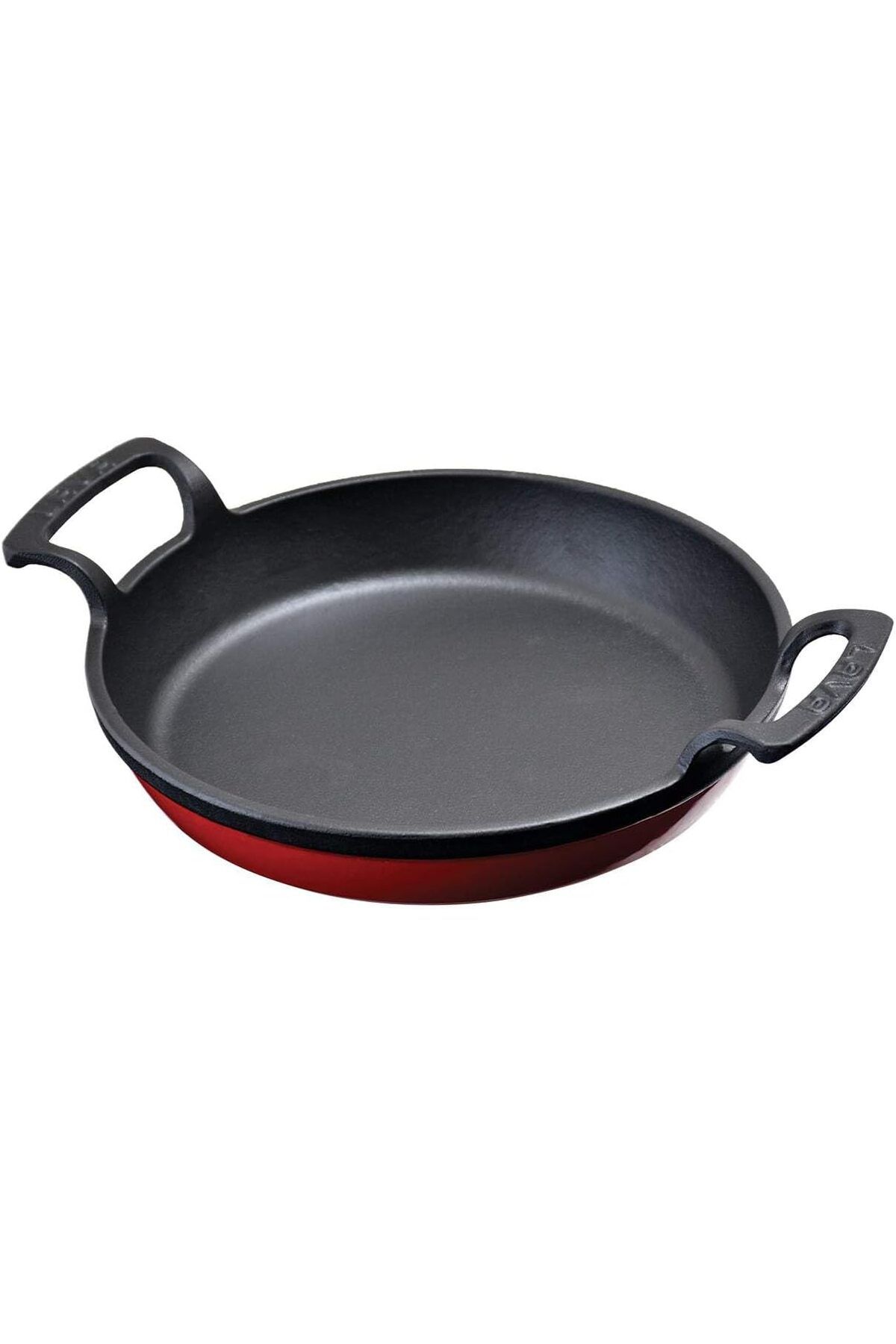 STOREMAX Metal Döküm Yuvarlak Sahan Tava , 20 cm, Kırmızı