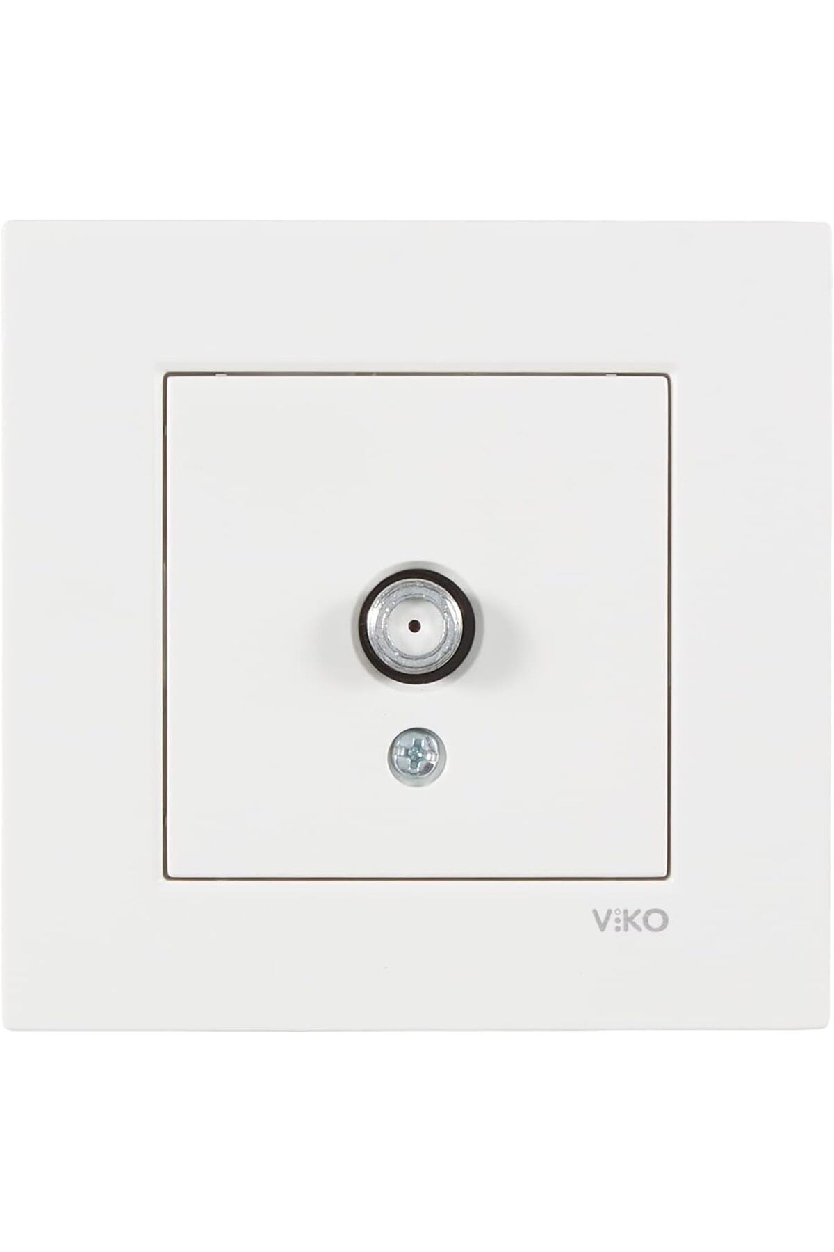 Mu Art Ahşap Mrt Karre Beyaz Uydu Prizi F Kon-10 Db A.Opp Art 871301