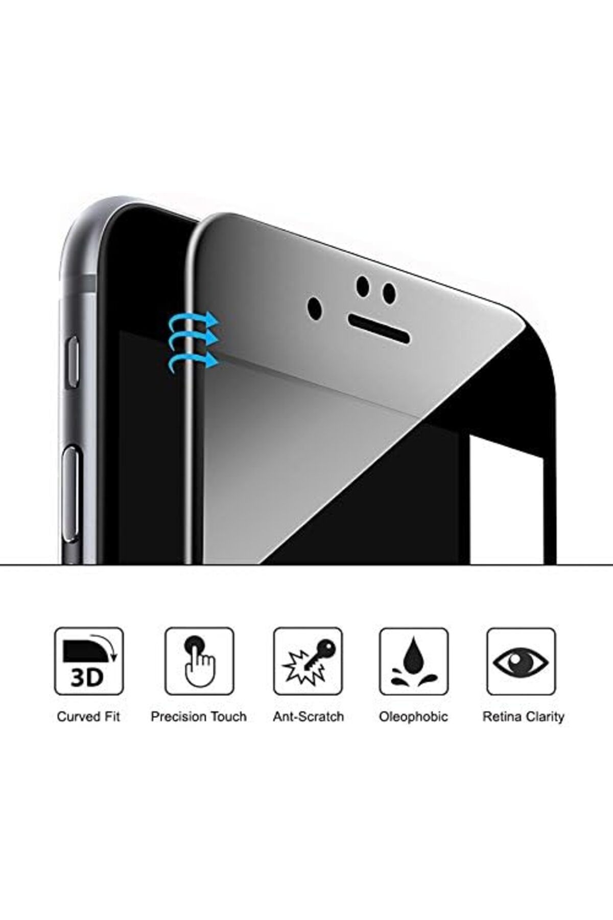 STOREMAX Rom Galaxy C9 Uyumlu Full Kaplayan Temperli 5D Ekran Koruyucu Cam (Gold) Romshp 1067323