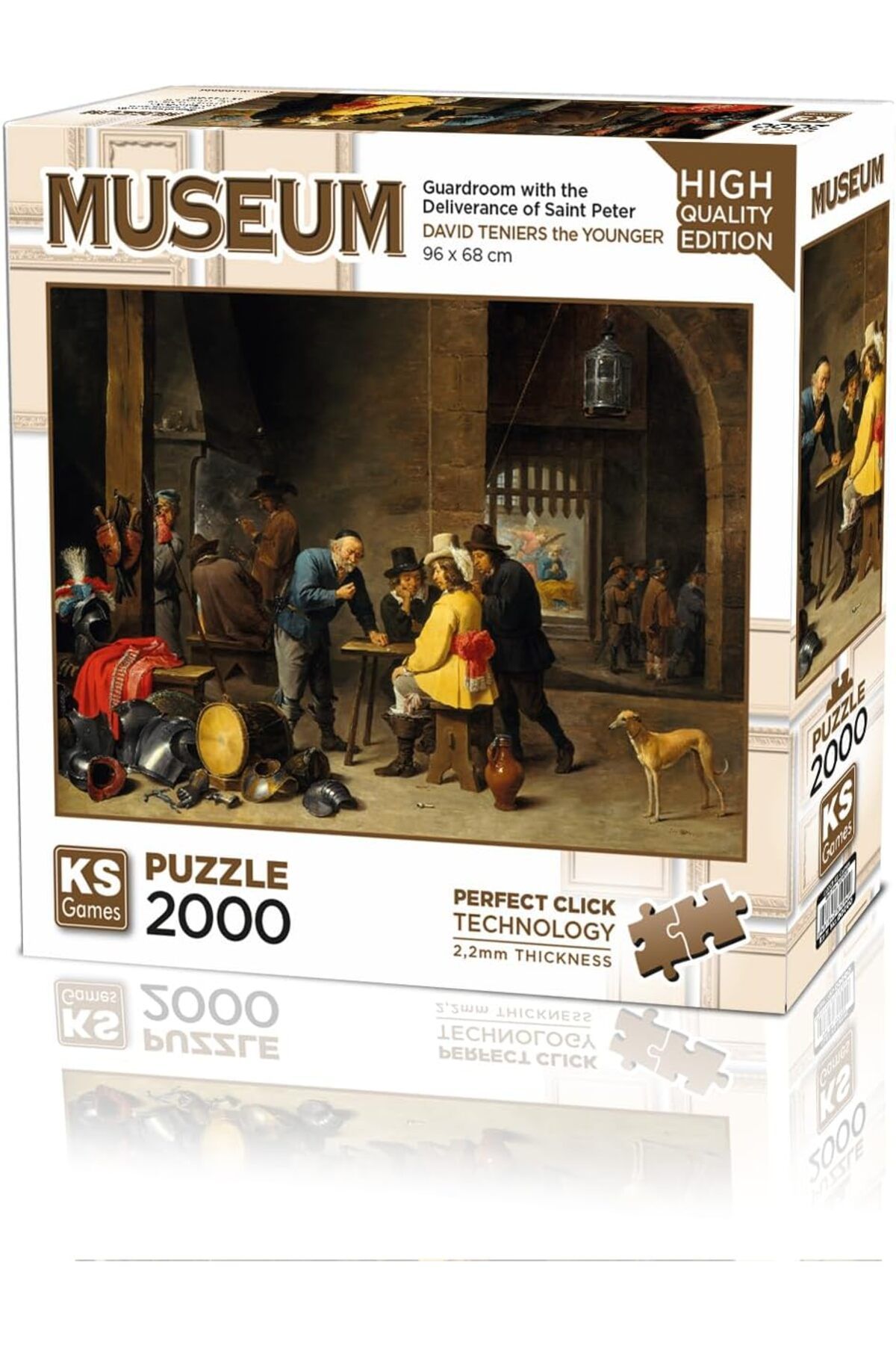 STOREMAX Guardroom With The Deliverance Of Saint Peter 2000 Parça Puzzle FxYM 1126906