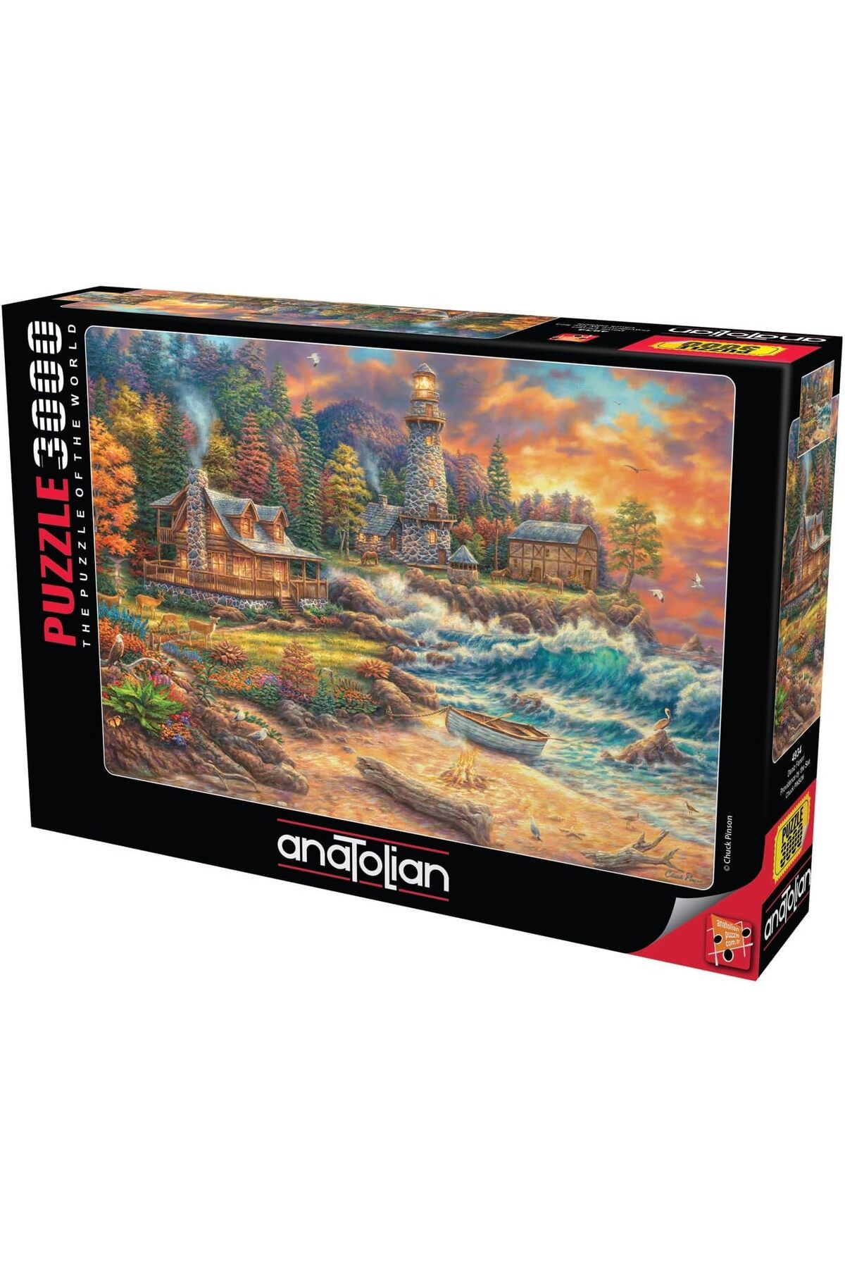 STOREMAX Puzzle - Deniz Feneri / 3000 Parça Puzzle, #4934 FxYM 1126906