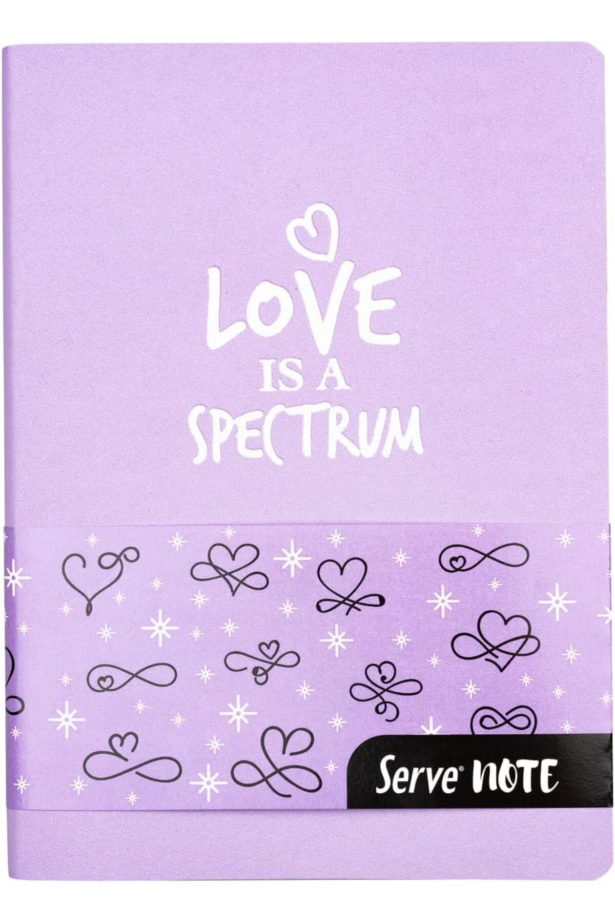 LUXE Note Defter 15 X 21 Çizgili Lavanta LXSHP 1055529