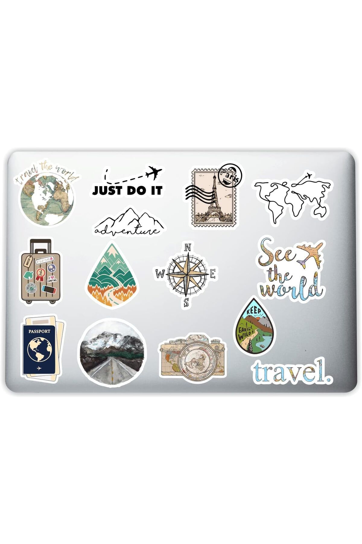 STOREMAX Aksesuar Art Sanat Temalı Dekoratif Laptop Notebook Tablet Telefon Sticker