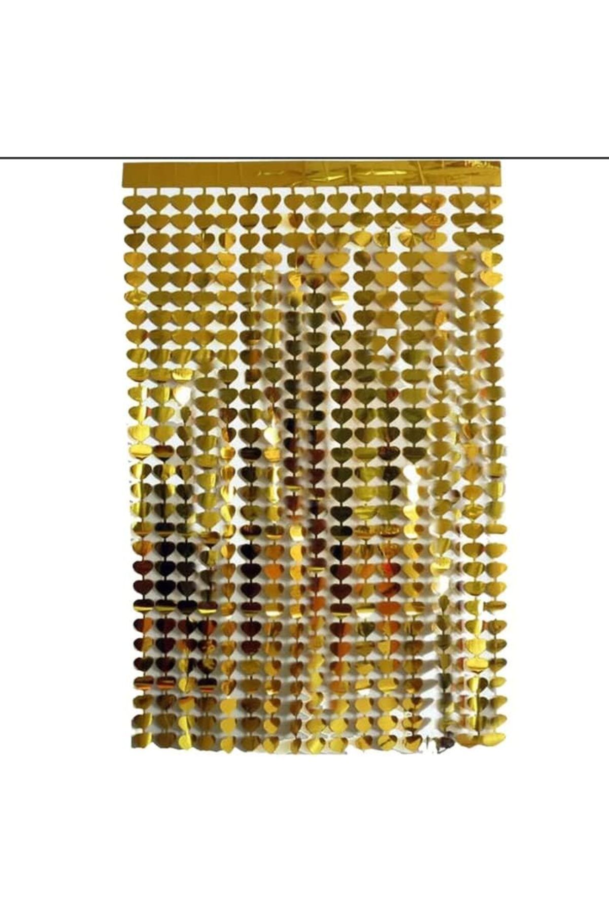 STOREMAX ELZ Good Stuff Kalpli Kapı Perdesi - Gold FRNTR 1127478