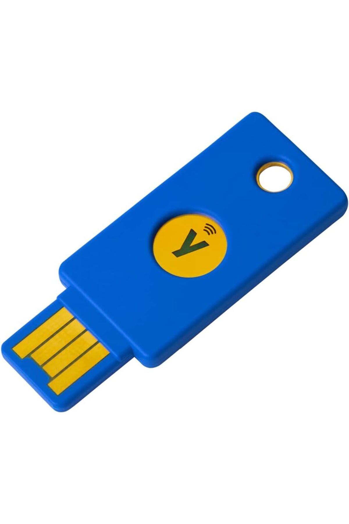 LUXE Security Key NFC - Two Factor Authentication USB and NFC Security Key, Fits USB-A Ports and Works w
