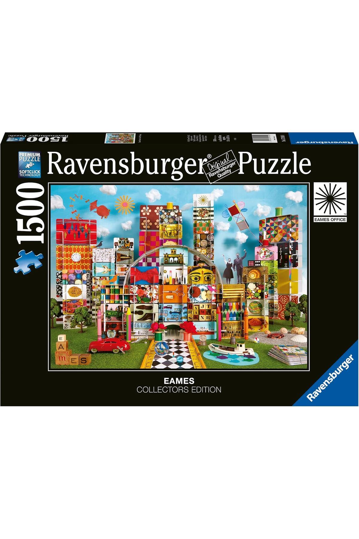 LUXE 1500 Parçalı Puzzle Eames Fantezi LXSHP 1055529