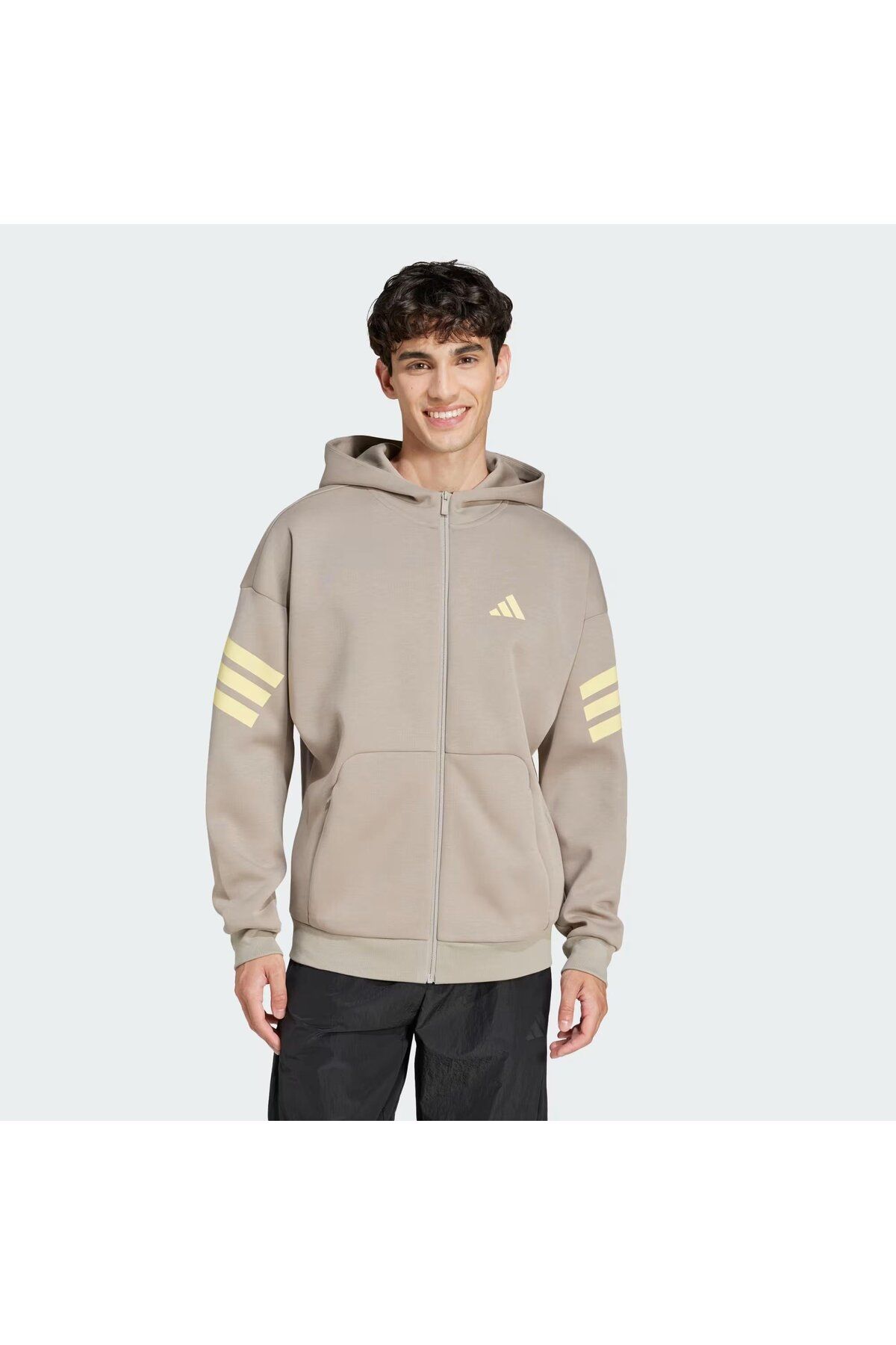 adidas Future Icons 3 Stripes Erkek Sweatshirt
