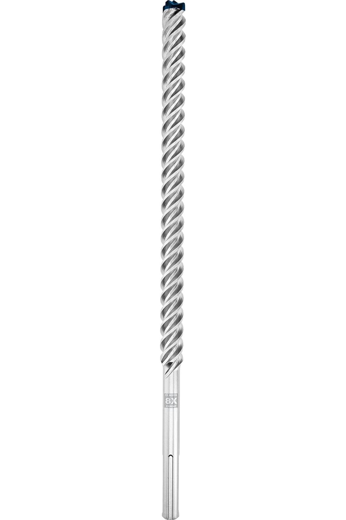 LUXE Professional 1x EXPERT SDS max-8X Kırıcı Delici Delme Uçları (Yumuşak taş, Sert taş, Beton,