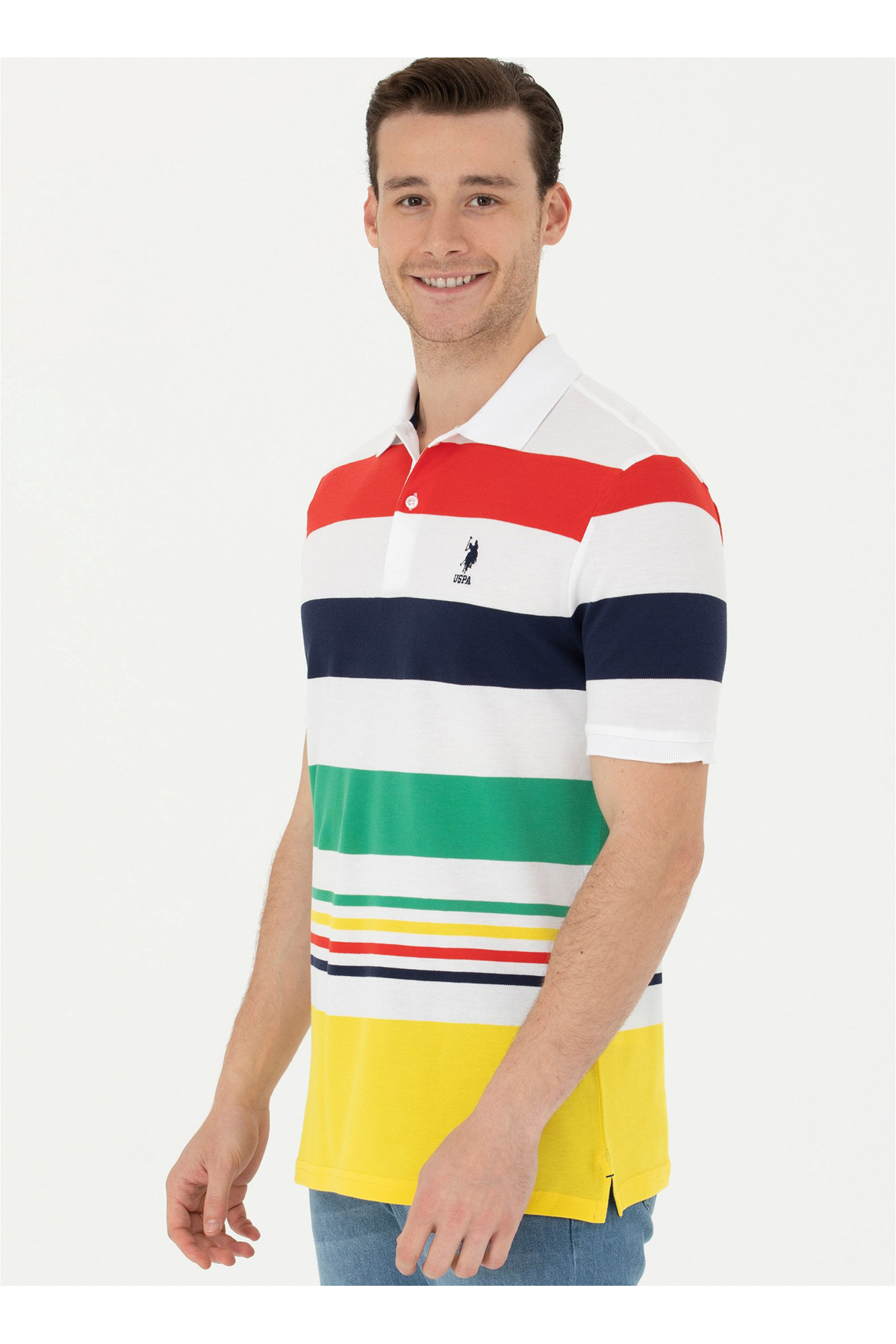 پولوشرت مردانه یقه پلو | یو اس پولو U.S. Polo Assn. 5003275608 TR - تصویر 2