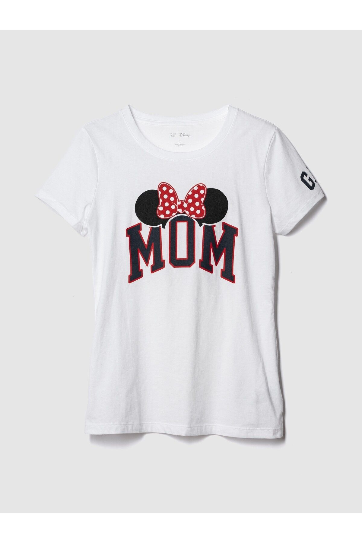 GAP Kadın Beyaz Gap Logo Disney Mom Grafik T-Shirt