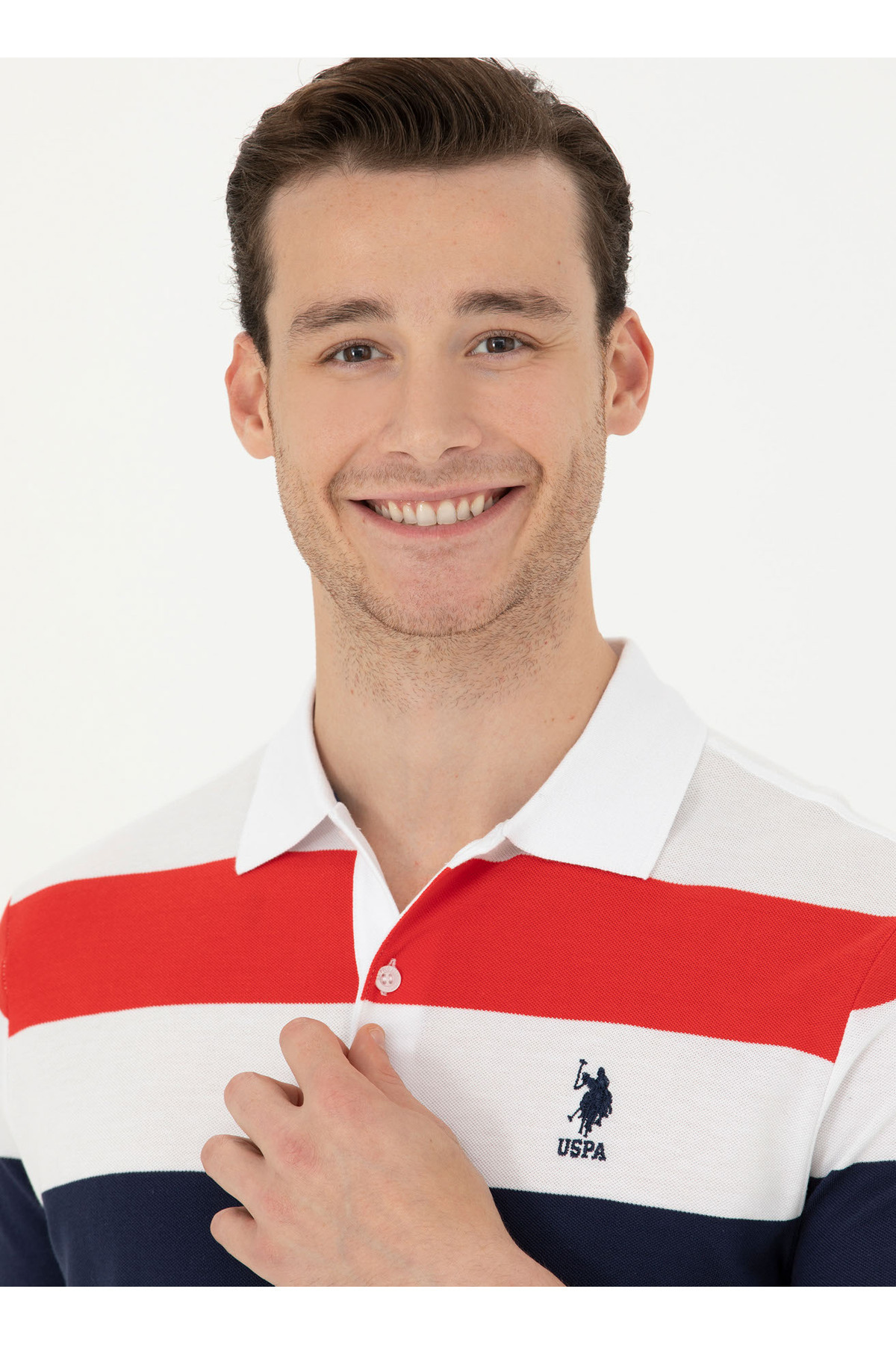 پولوشرت مردانه یقه پلو | یو اس پولو U.S. Polo Assn. 5003275608 TR - تصویر 3