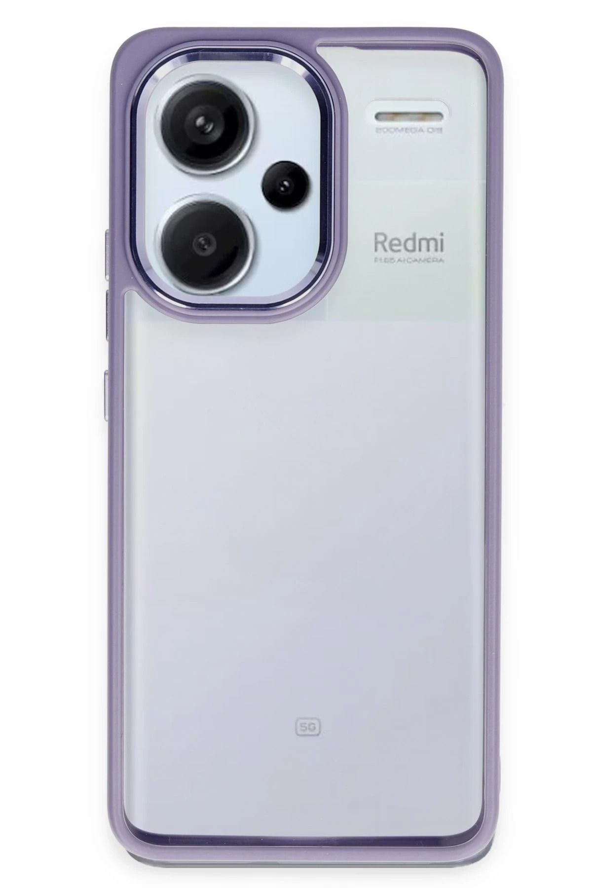 NewFace Xiaomi Redmi Note 13 Pro Plus Kılıf Power Silikon - Lila HNZRN