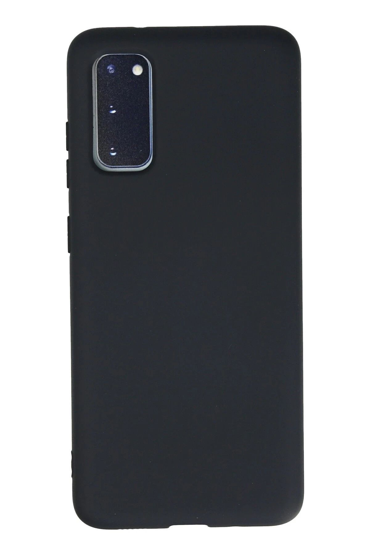 NewFace Samsung Galaxy S20 Kılıf Nano içi Kadife Silikon - Lacivert NRMSA