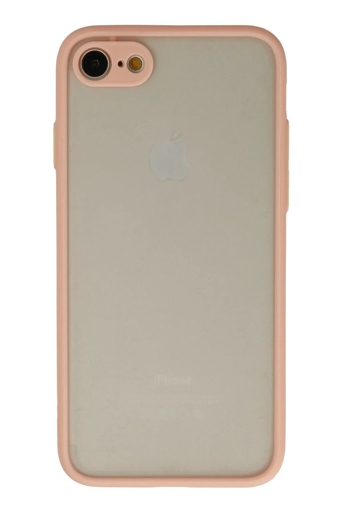 NewFace iPhone 7 Kılıf Montreal Silikon Kapak - Pembe NRMSA