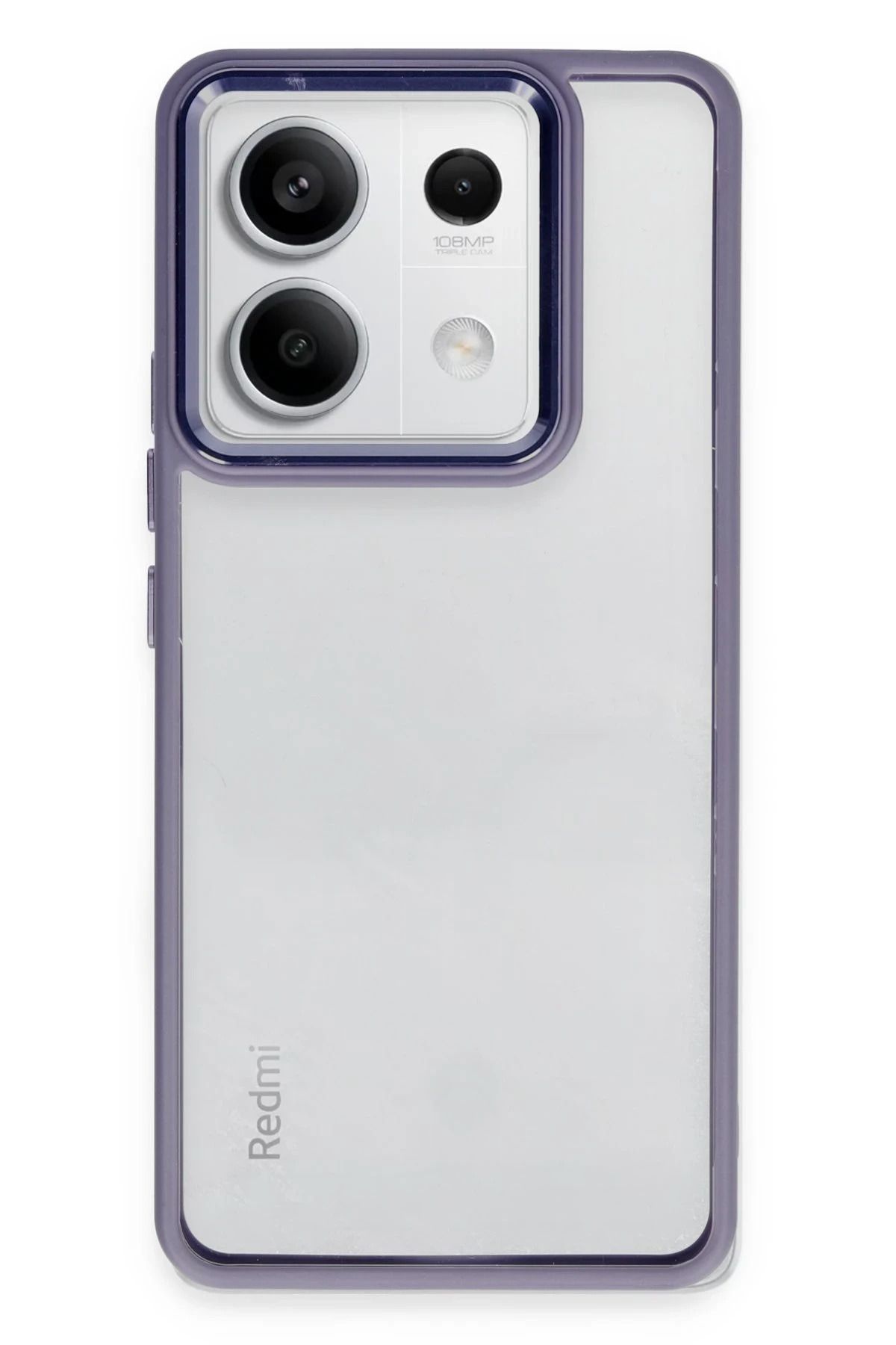 NewFace Xiaomi Redmi Note 13 4G Kılıf Power Silikon - Lila HNZRN