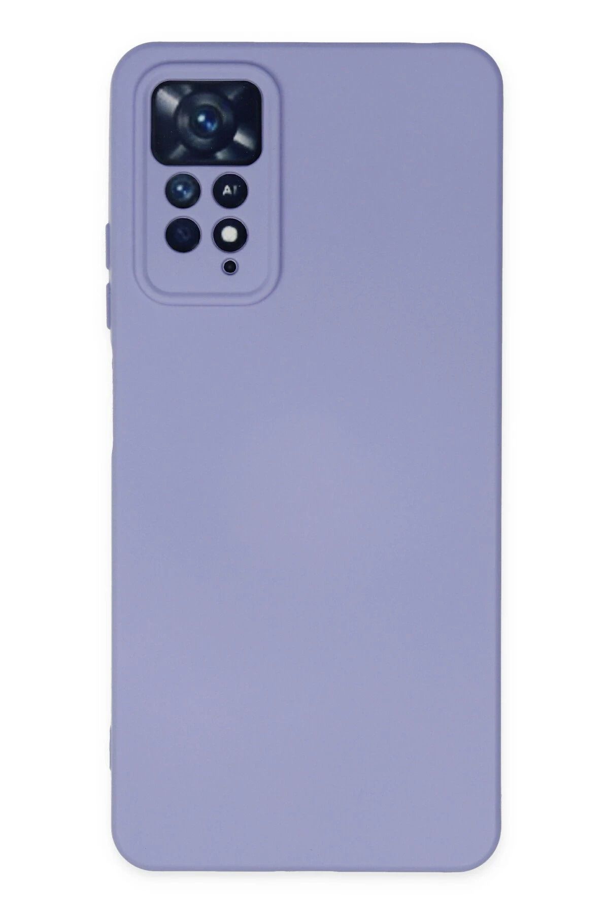 NewFace Xiaomi Redmi Note 11 Pro Kılıf Nano içi Kadife Silikon - Lila JOJUA