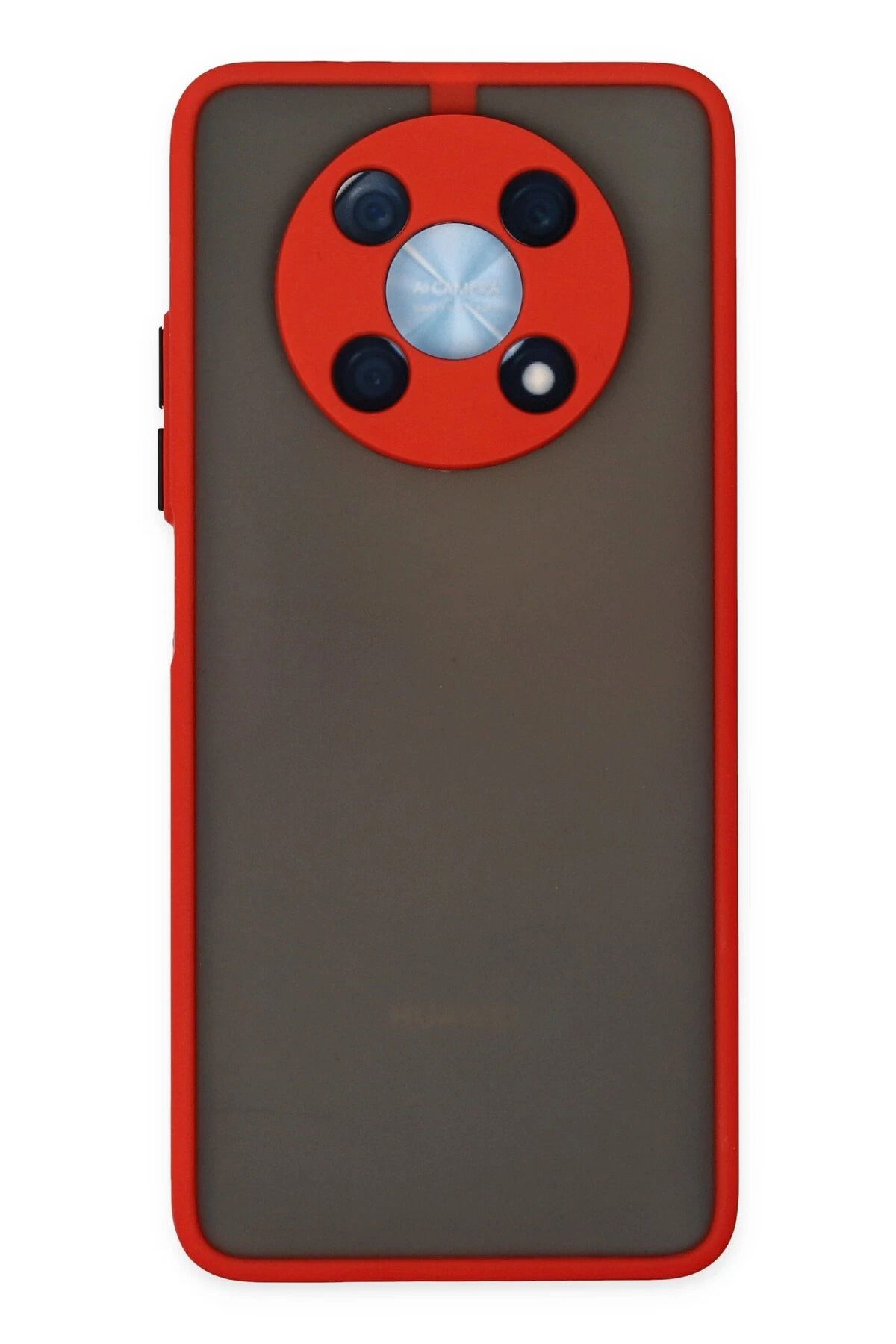 NewFace Huawei Nova Y90 Kılıf Montreal Silikon Kapak - Kırmızı BSTMY