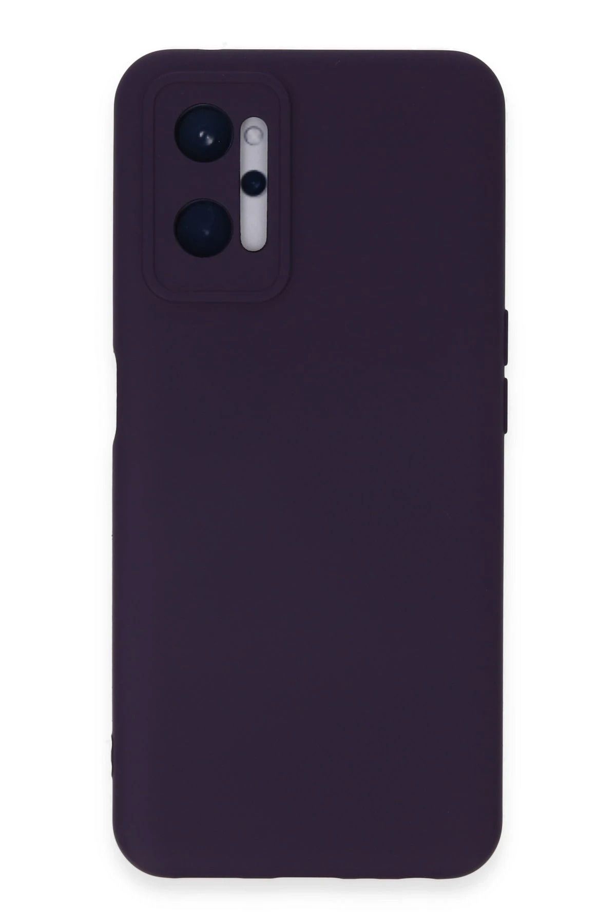 NewFace Realme 9i 4G Uyumlu Kılıf Nano içi Kadife Silikon - Mor INSLM