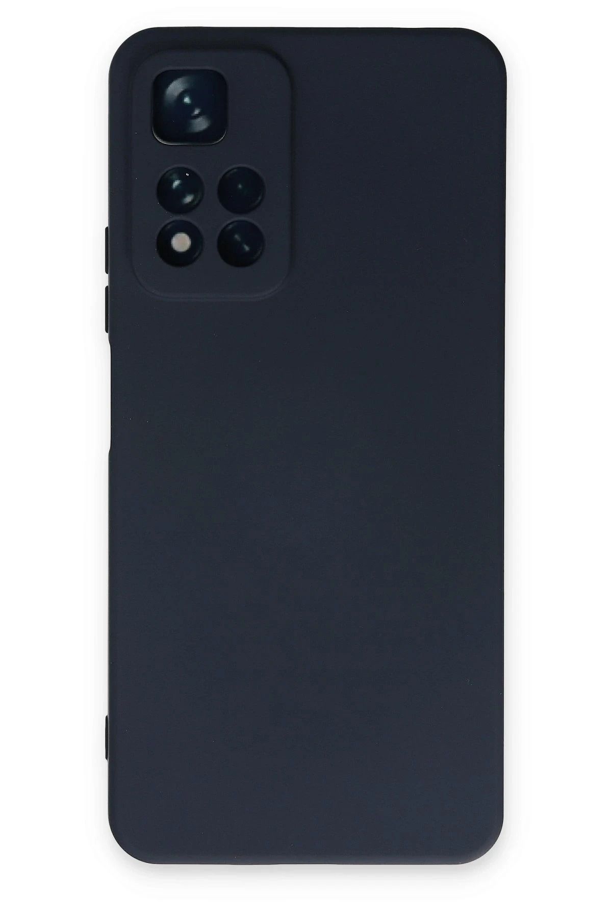 NewFace Xiaomi Redmi Note 11 Pro Plus 5G Kılıf Nano içi Kadife Silikon - Lacivert LZWDR