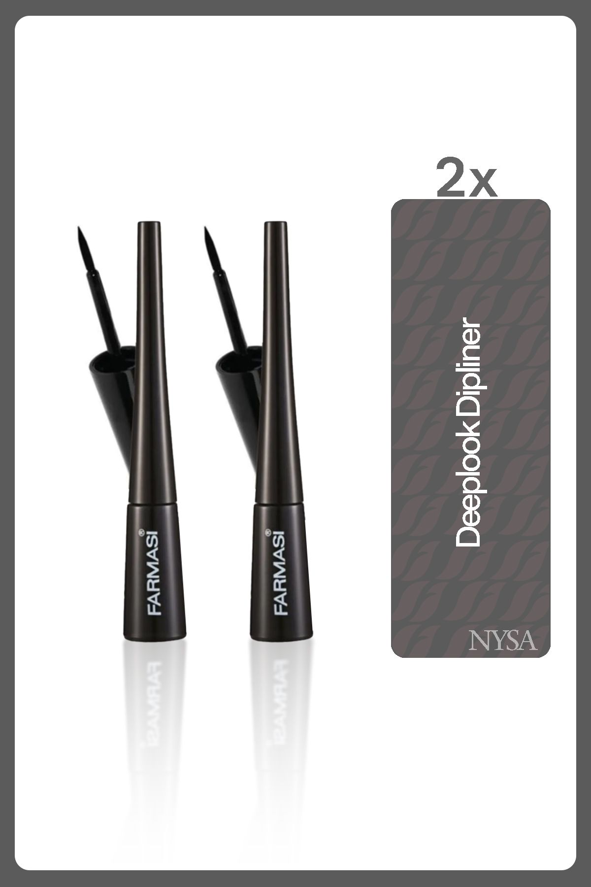 Farmasi Siyah Dipliner - Deeplook 4.5 g - 2 Adet