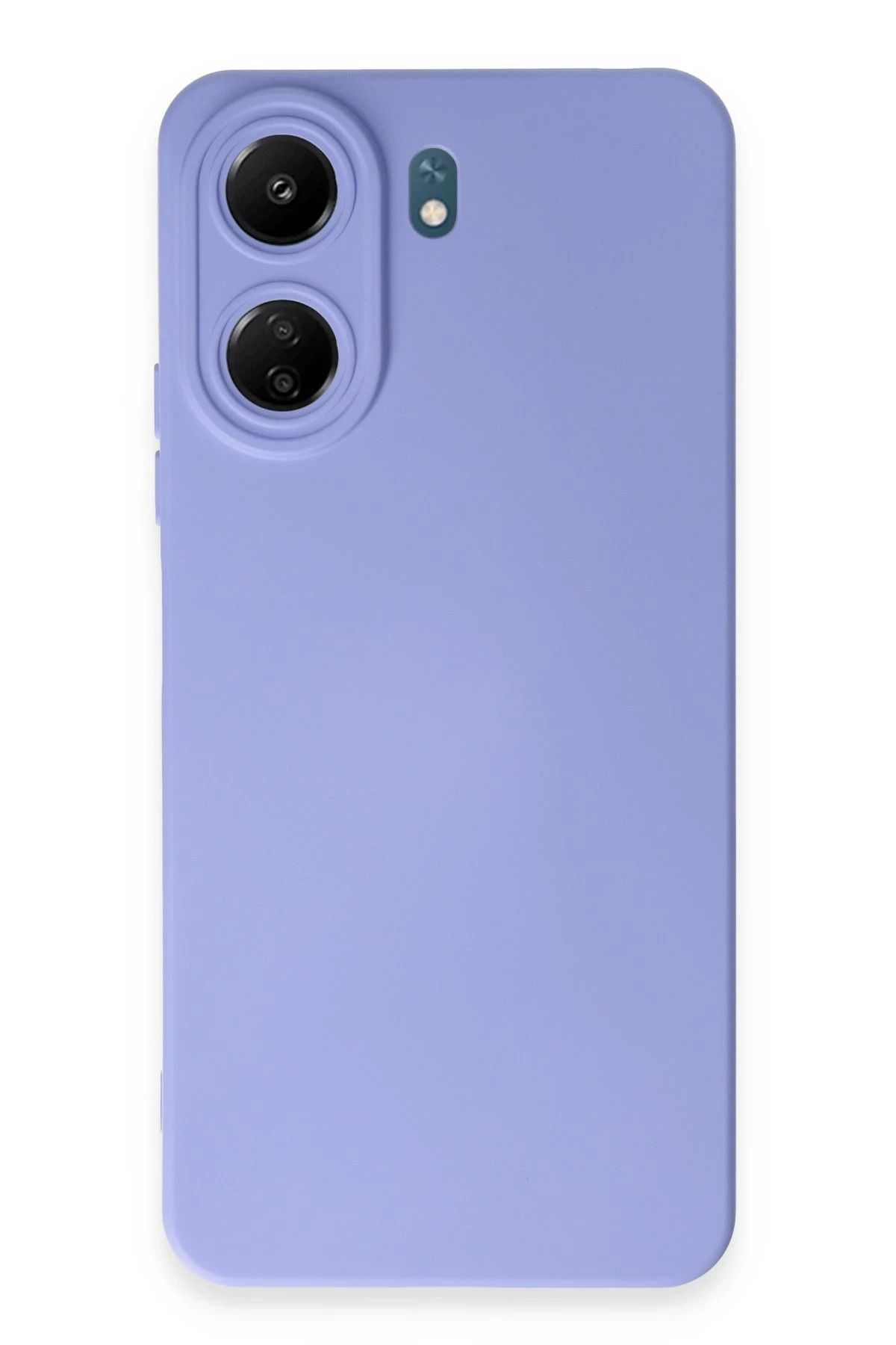 NewFace Xiaomi Redmi 13C Kılıf Nano içi Kadife Silikon - Lila HNZRN