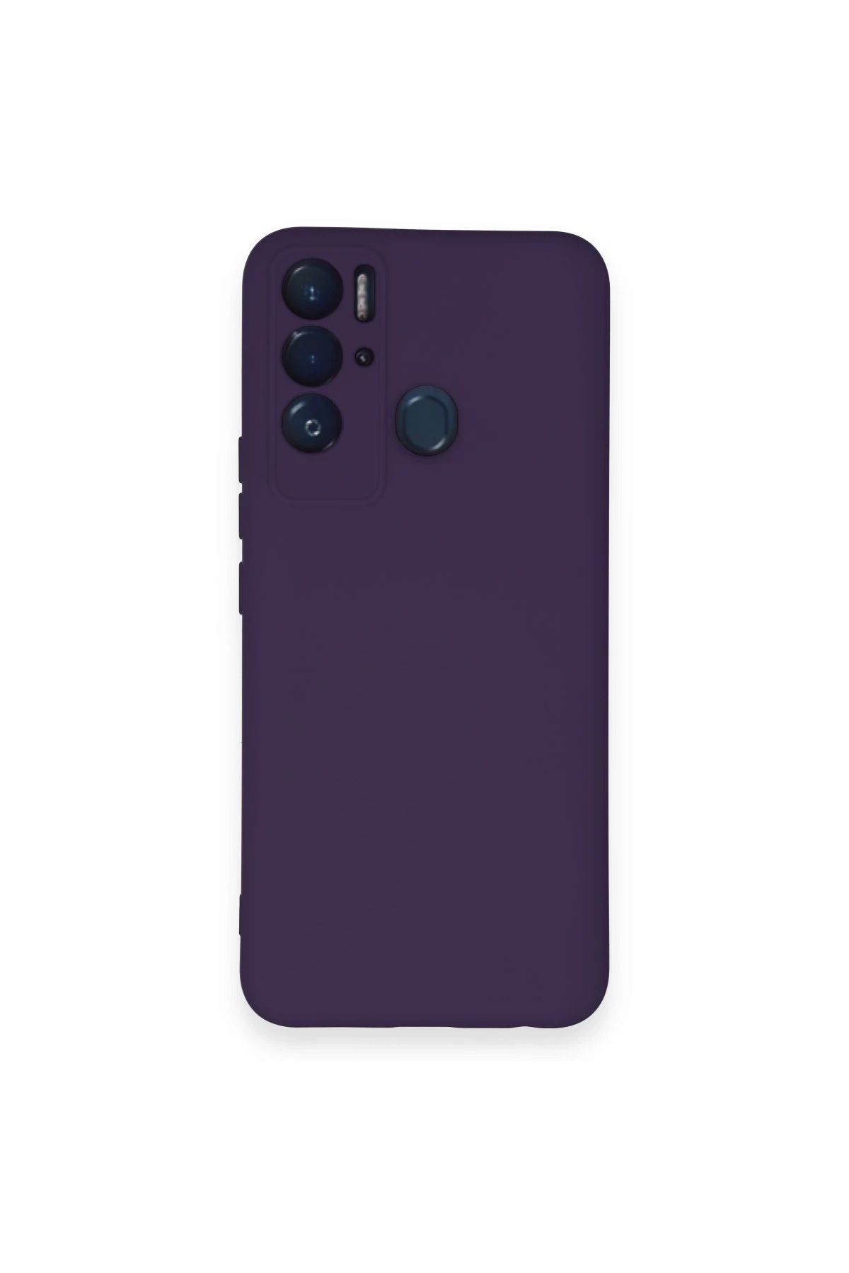 NewFace Tecno Pova Neo Kılıf Nano içi Kadife Silikon - Mor JOJUA