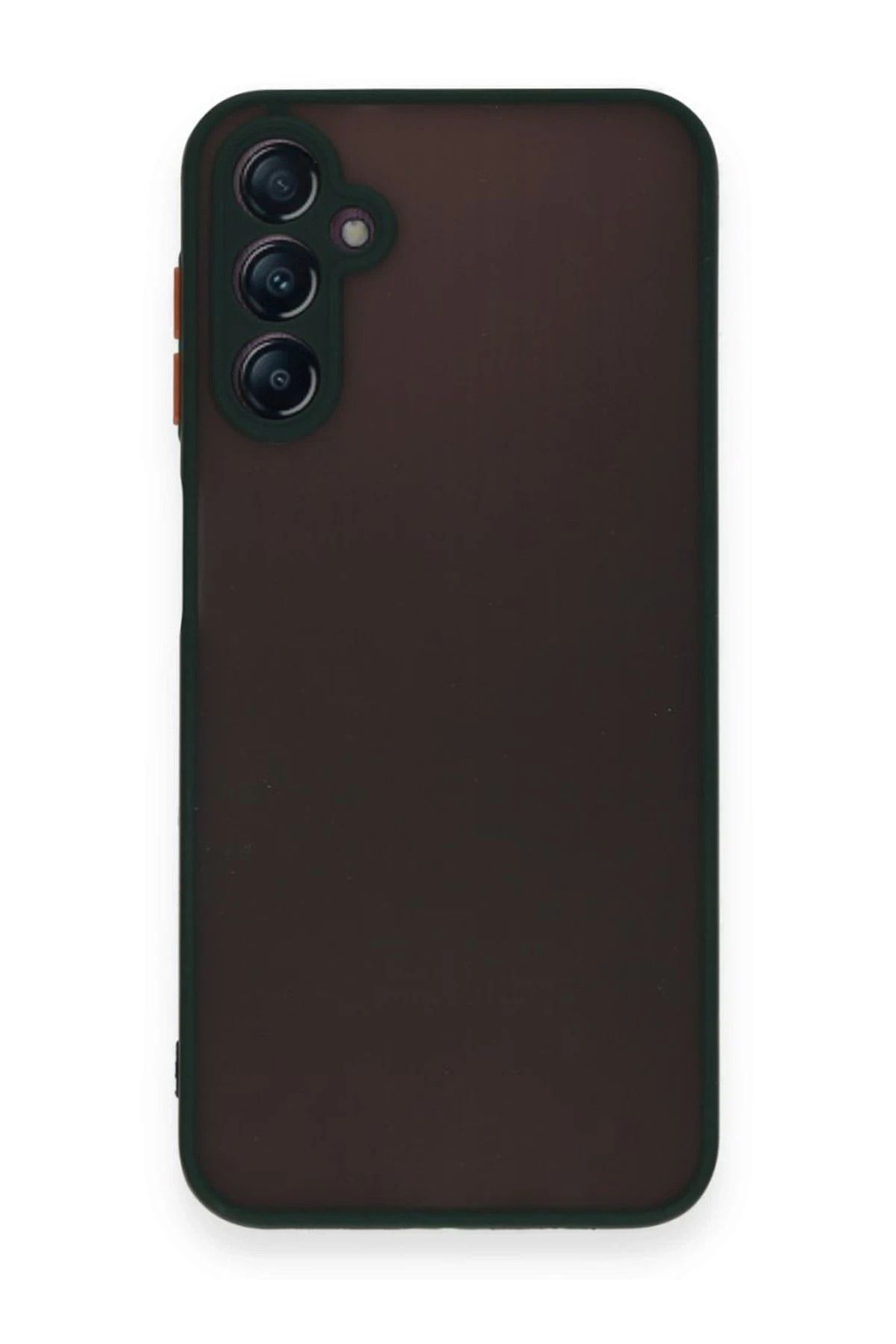 NewFace Samsung Galaxy A15 4G Kılıf Montreal Silikon Kapak - Siyah INSLM