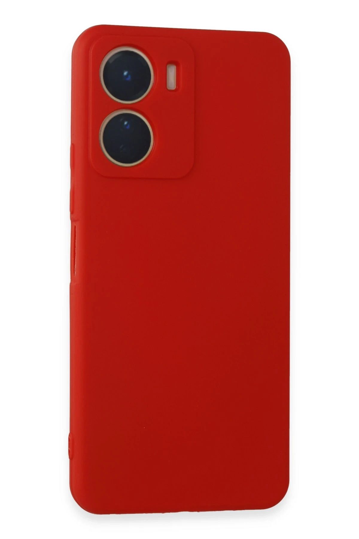 NewFace Vivo Y16 Kılıf First Silikon - Kırmızı JOJUA