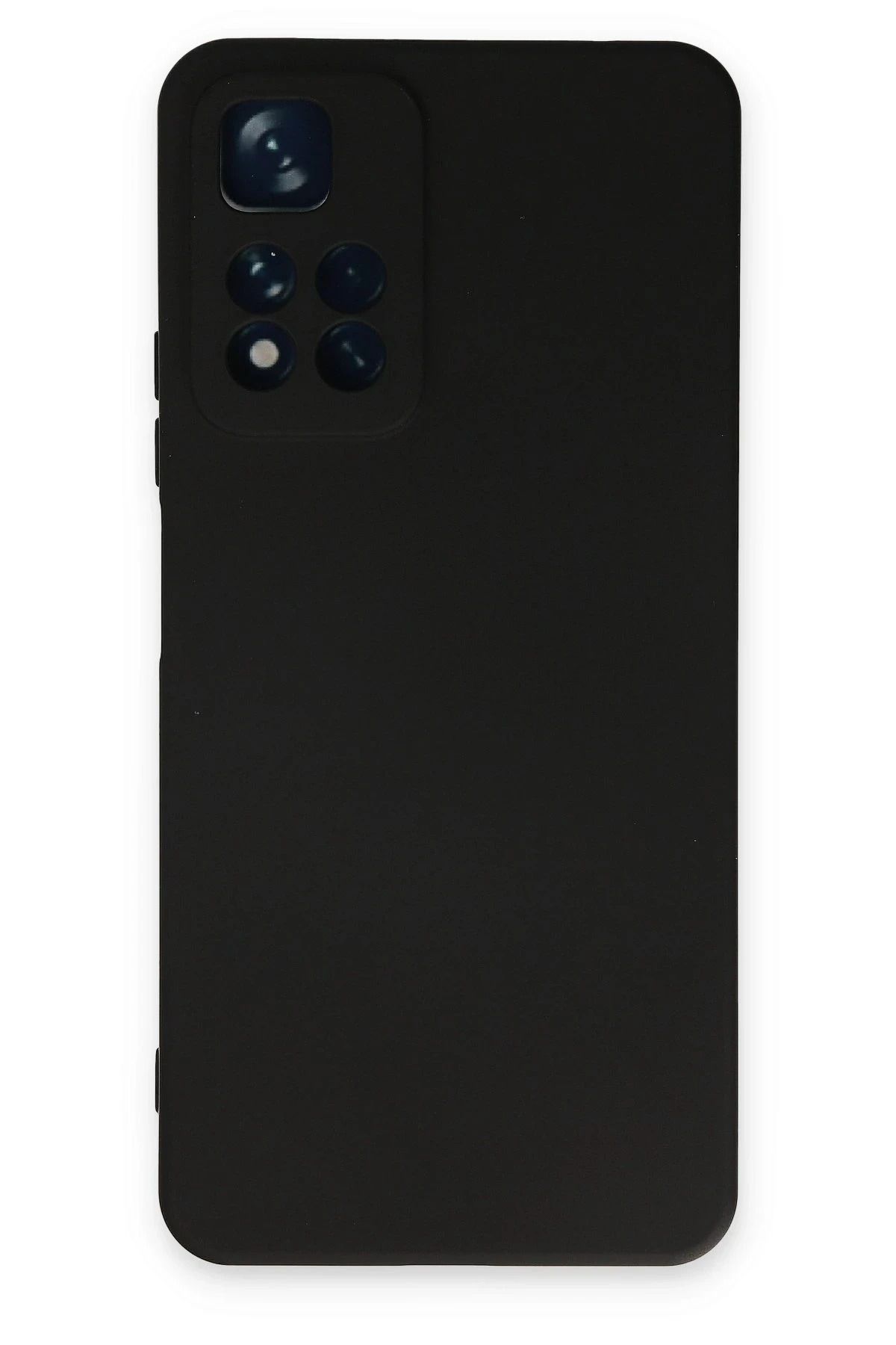 NewFace Xiaomi Redmi Note 11 Pro Plus 5G Kılıf Nano içi Kadife Silikon - Siyah JOJUA