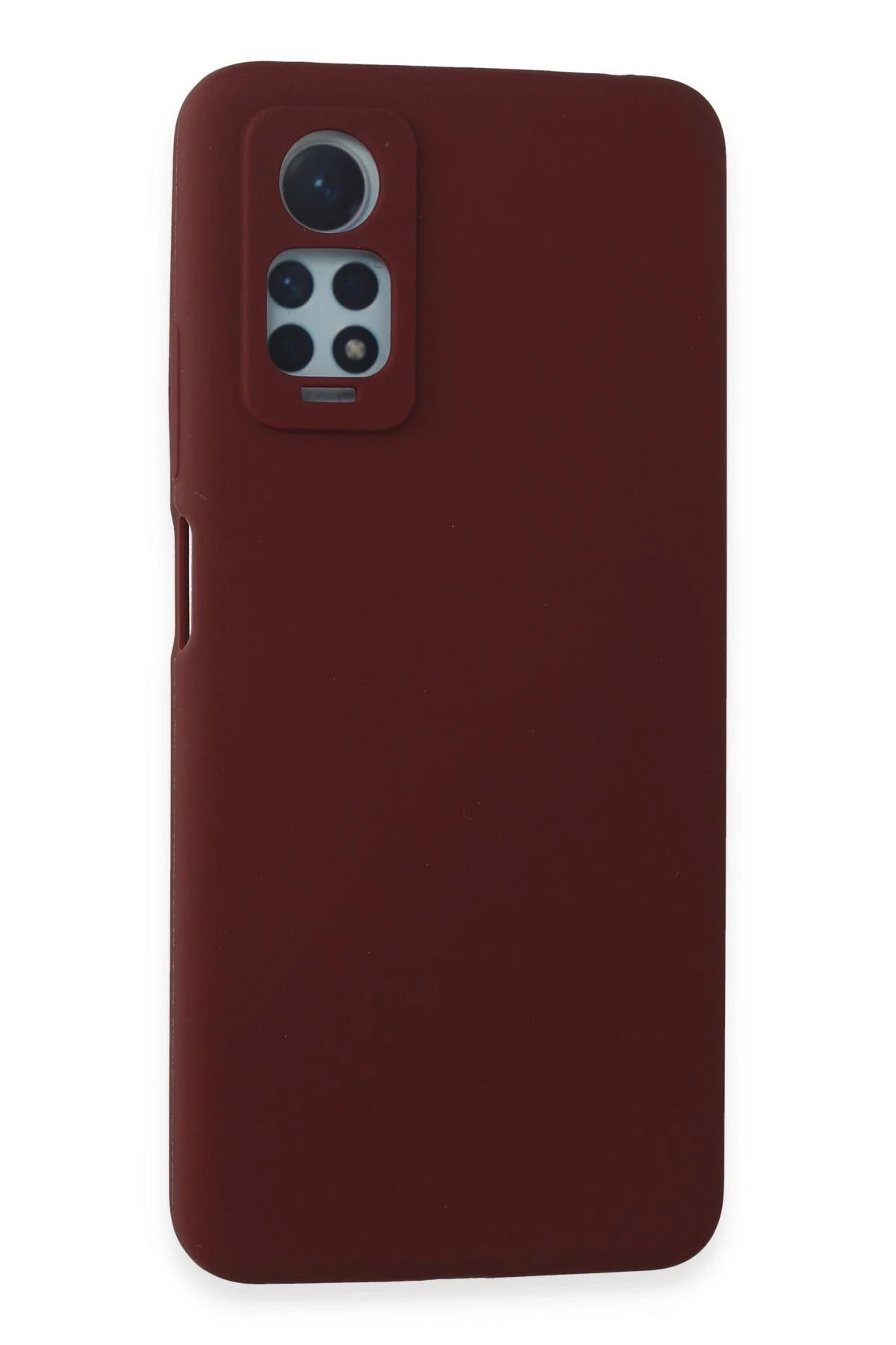 NewFace Xiaomi Redmi Note 12 Pro 4G Kılıf Nano içi Kadife Silikon - Bordo NRMSA