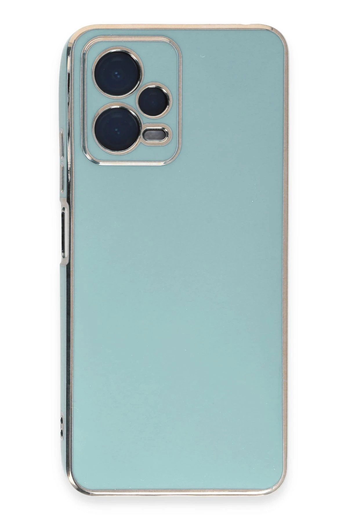 NewFace Xiaomi Poco X5 5G Kılıf Volet Silikon - Açık Yeşil YNSMR