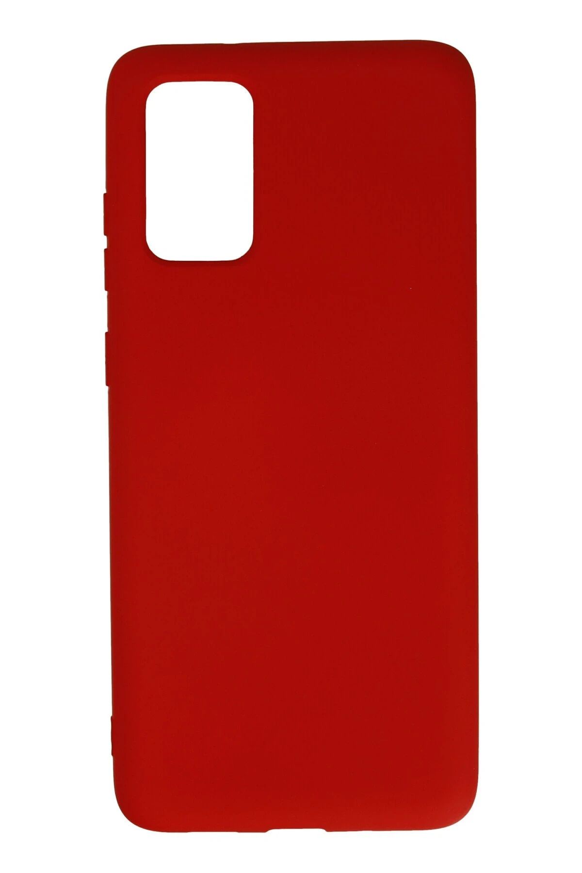 NewFace Galaxy S20 Plus uyumlu Kılıf Nano içi Kadife Silikon - Kırmızı JOJUA