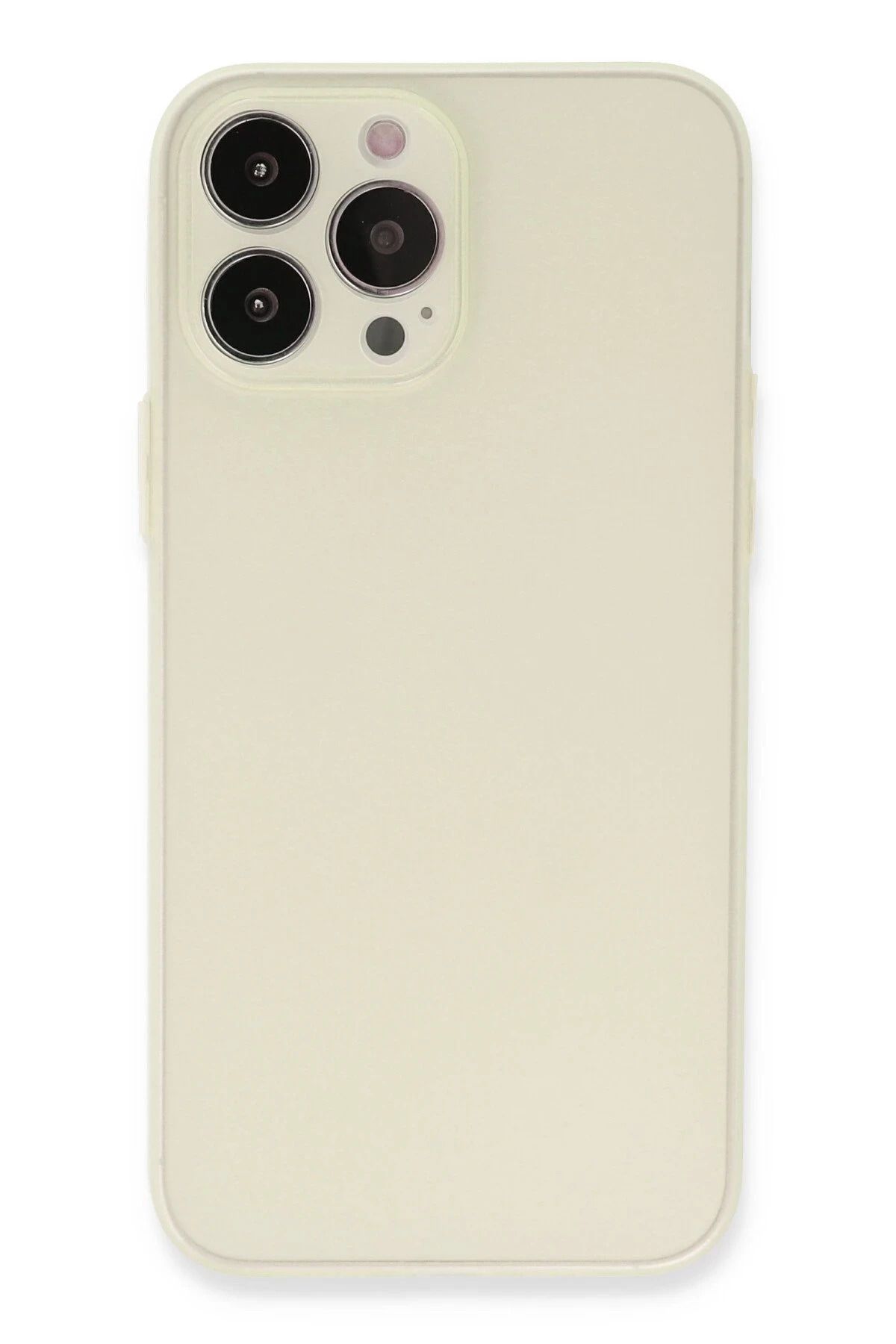 NewFace iPhone 13 Pro Kılıf Silikon - Gold FLKRY
